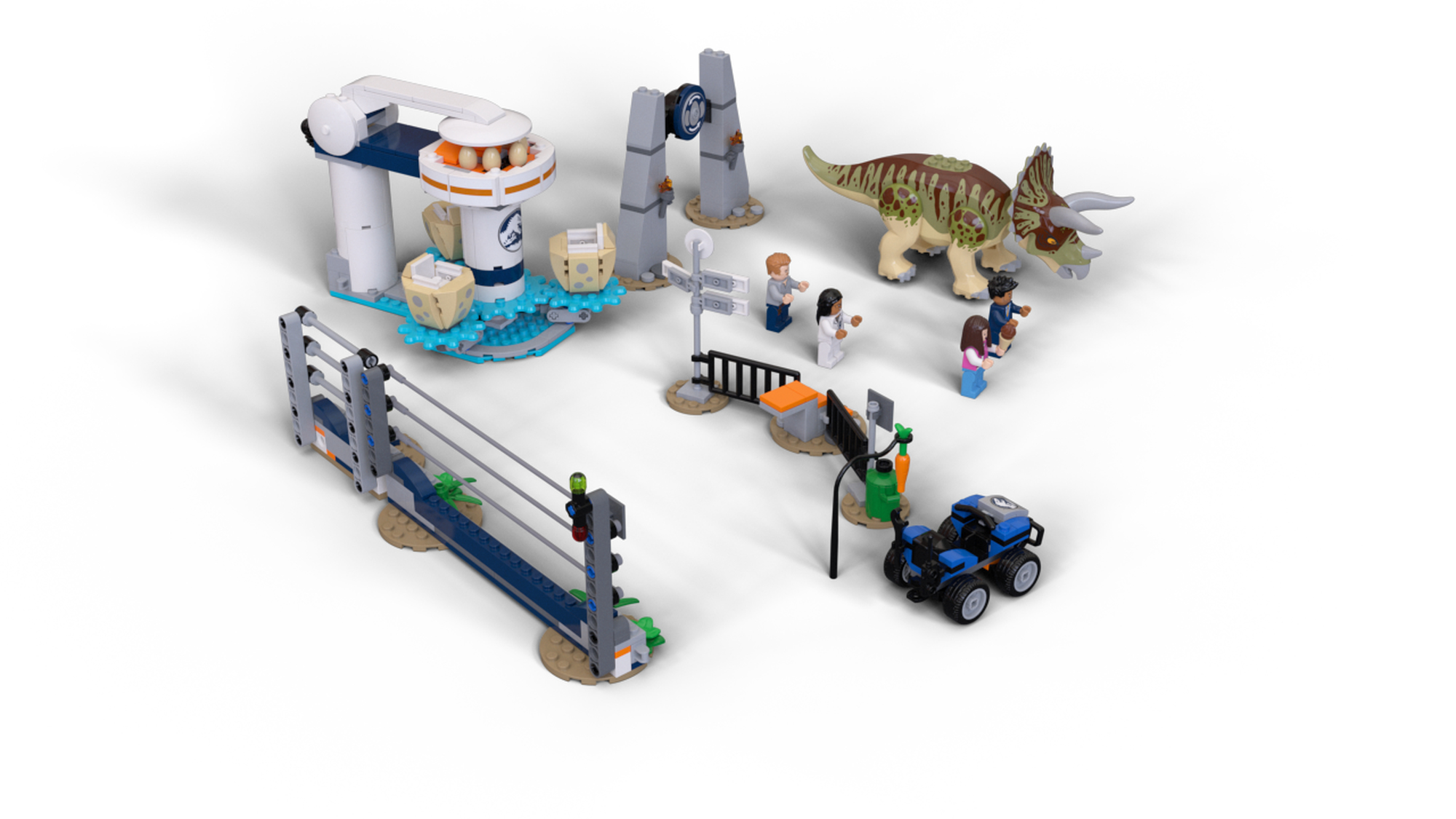 Triceratops Lego Jurassic World Isla Nublar Sets Lego Jurassic World Legend  Of Isla Nublar Sets New LEGO 75937