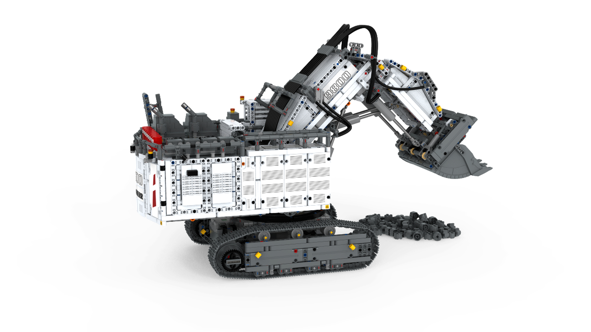 Excavadora liebherr best sale r 9800 lego