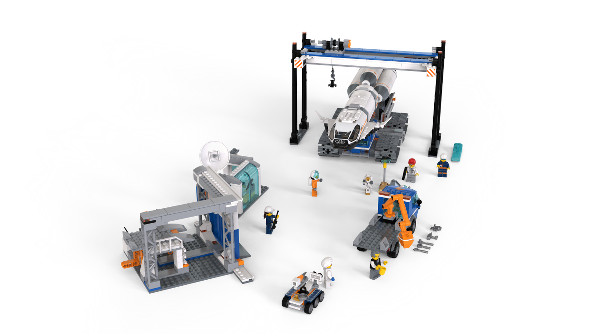LEGO Rocket Assembly | 5702016370492 | BRICKshop - LEGO en specialist