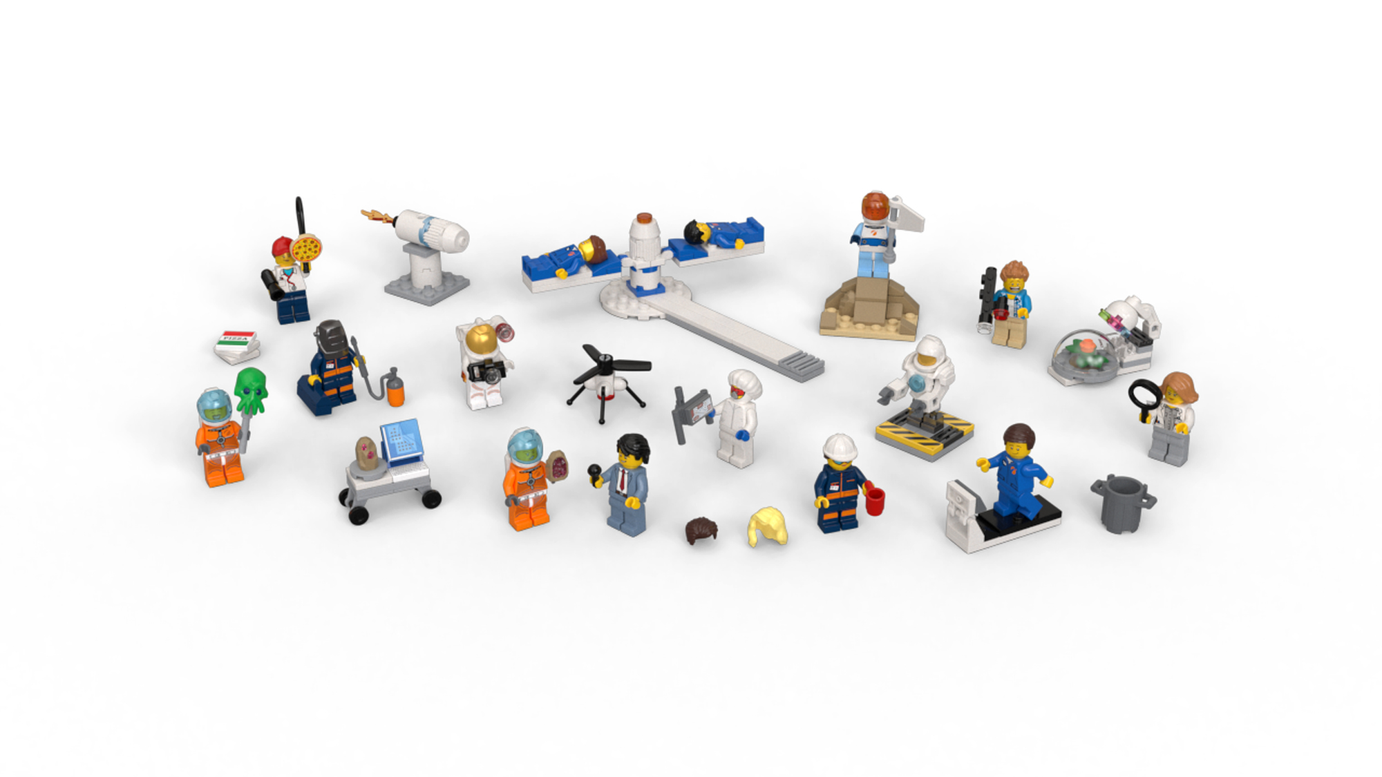 People Pack - Space Research and Development 60230 | City | Buy online at  the Official LEGO® Shop US