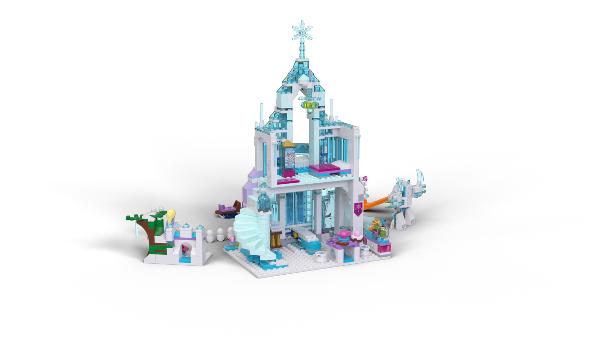 elsas magical ice palace lego