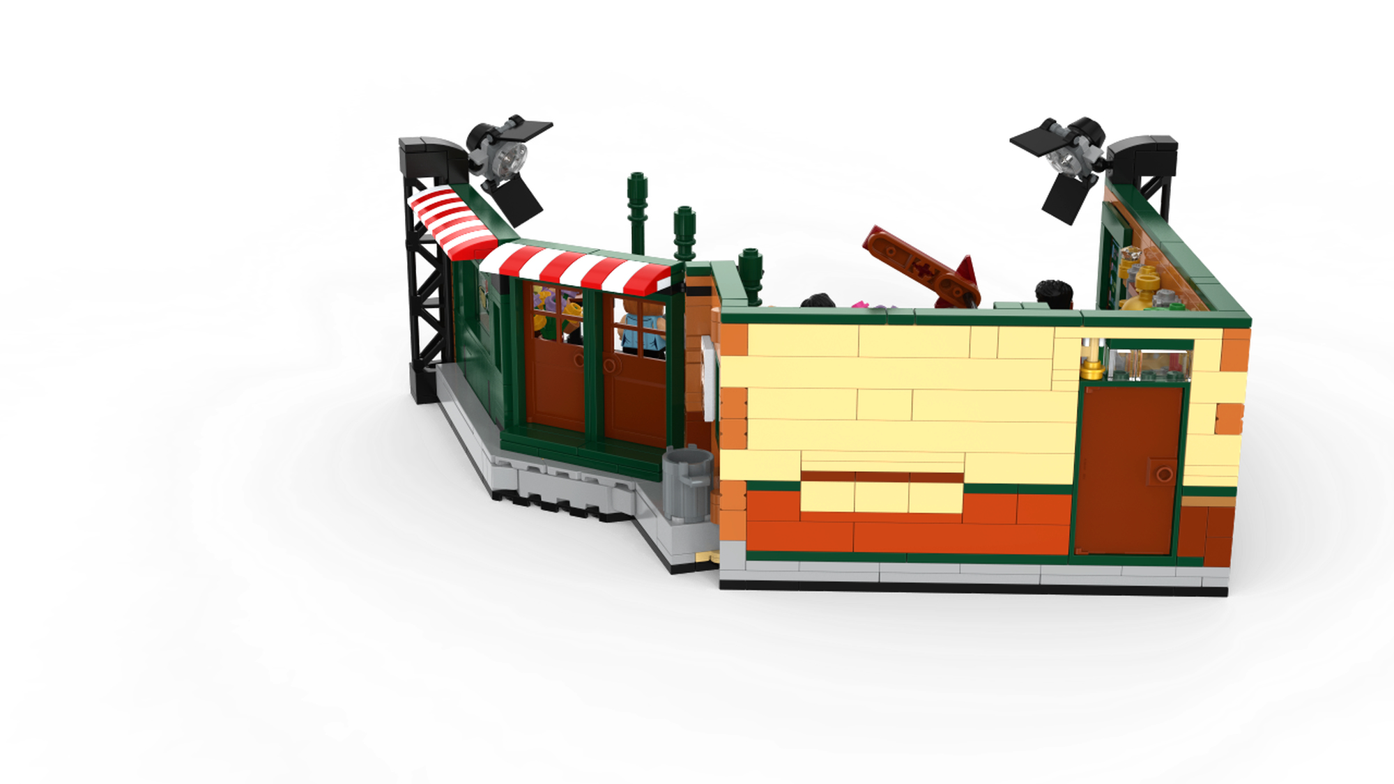 LEGO Ideas Central Perk, Set con l'Iconico Caffè e 7 Minifigure Friends,  Gadget per il 25° Anniversario della Serie TV, Costruzioni per Adulti,  21319 : : Giochi e giocattoli