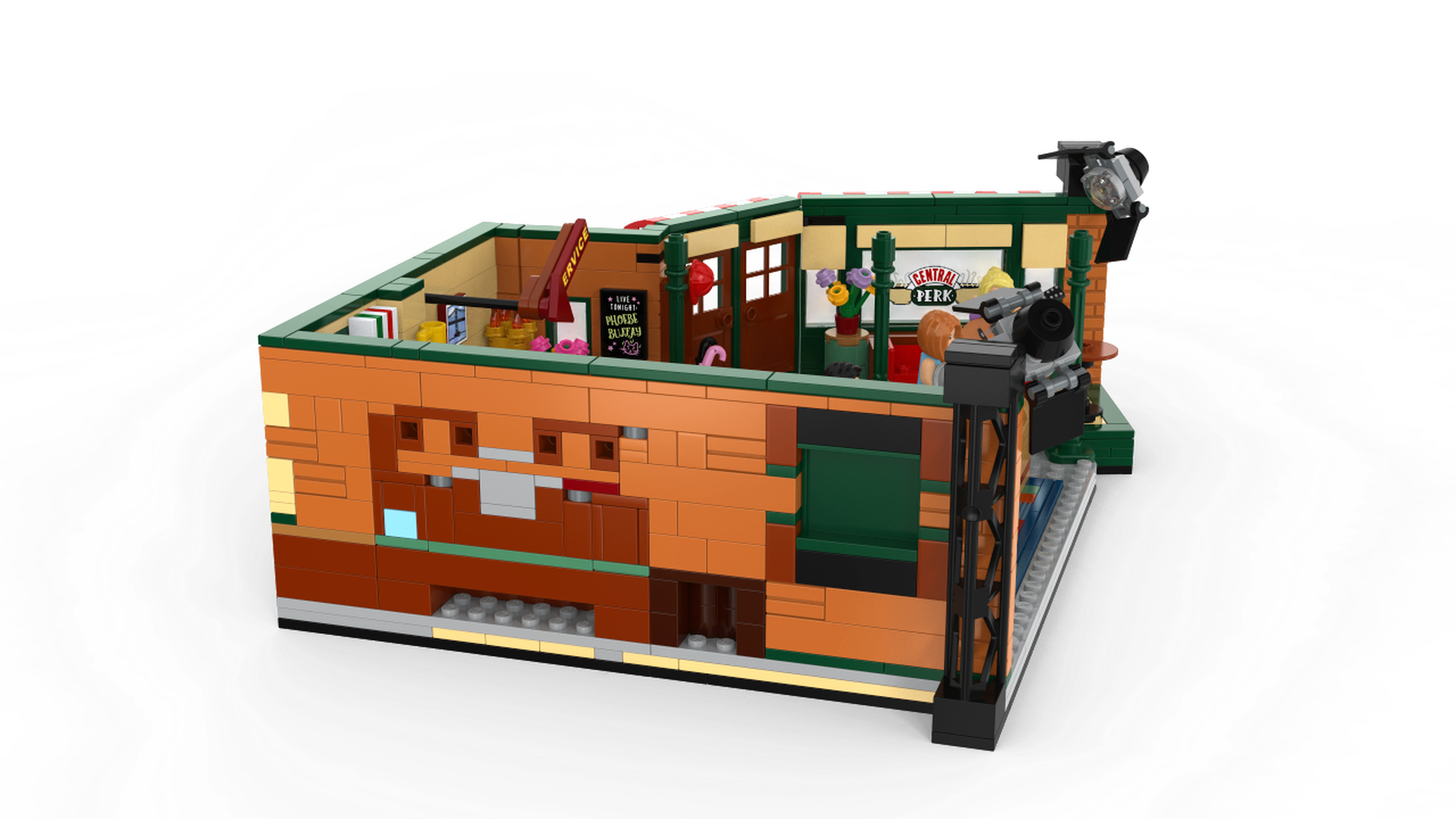 LEGO 21319 Central Perk for 16 Years and Above (1070 Pieces) Multicolor :  : Toys & Games