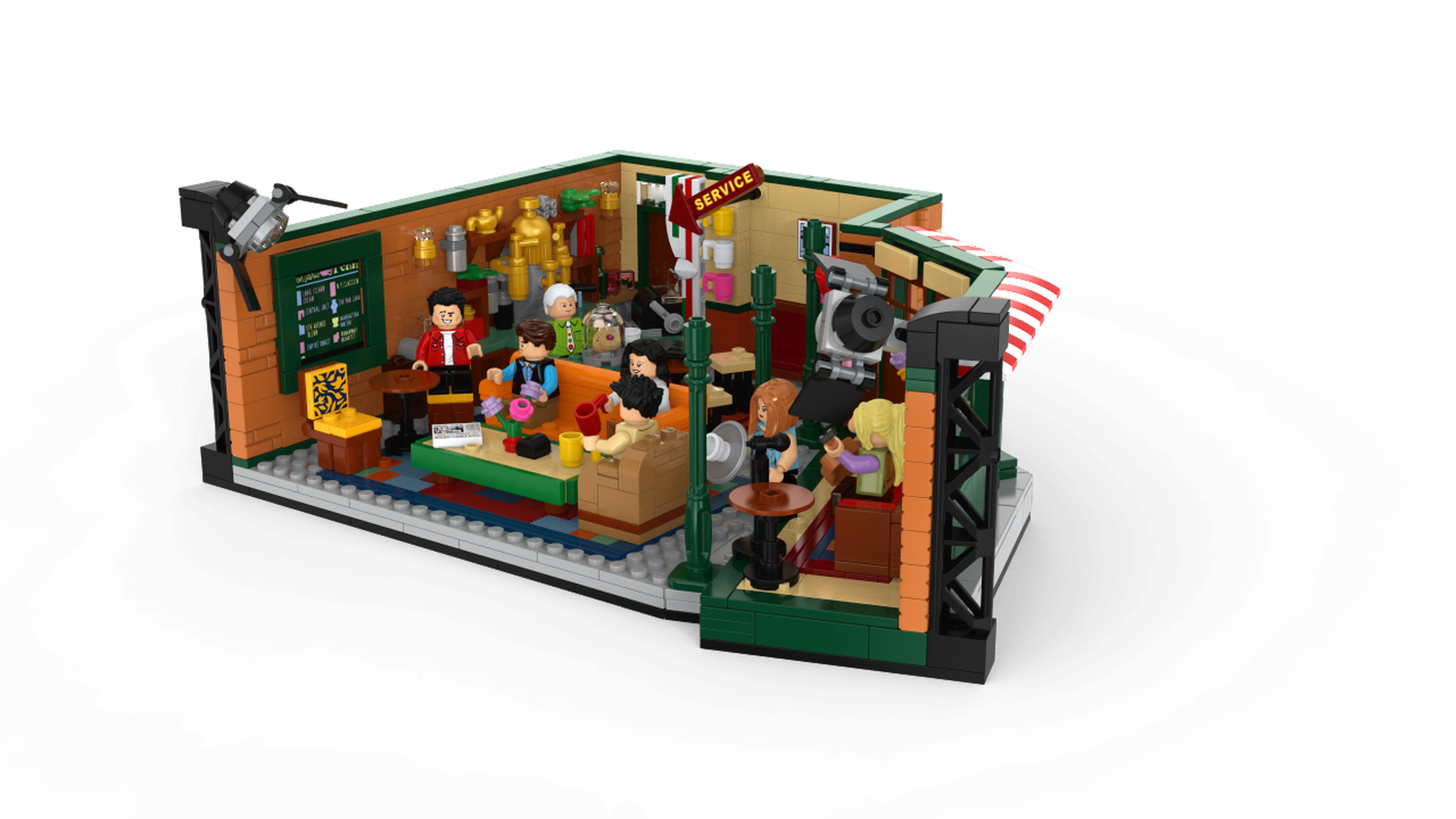 Central perk lego on sale set pre order