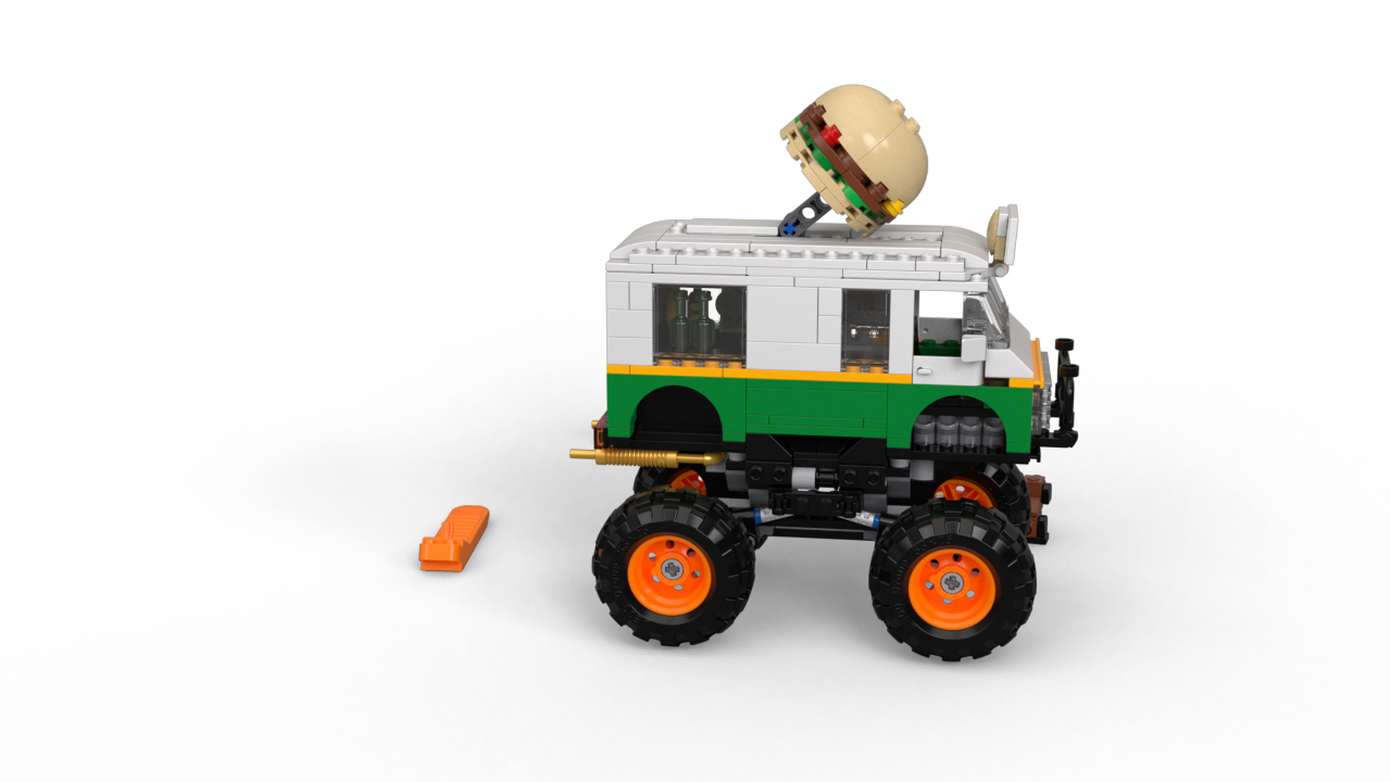 Lego creator hamburger monster truck sale