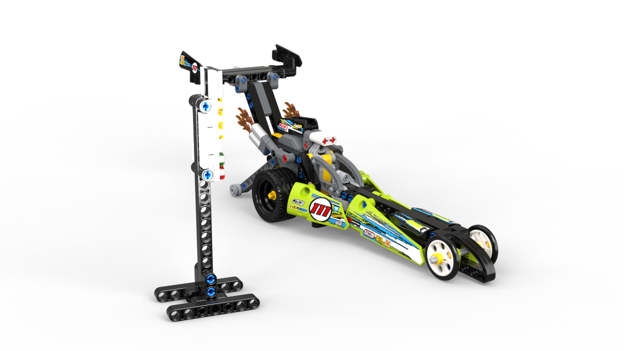 Car Lego Technic 42103 LEGO Technic Dragster 42103 With Pull-back