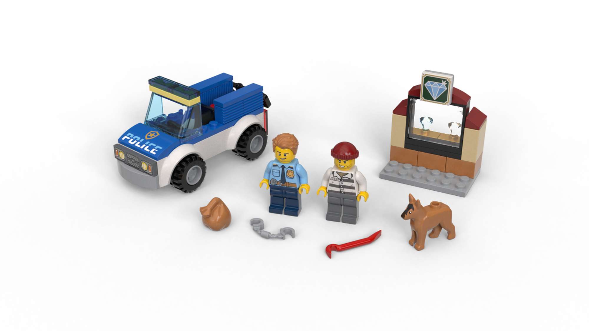 LEGO 60241 Police Dog Unit | 5702016617559 | BRICKshop
