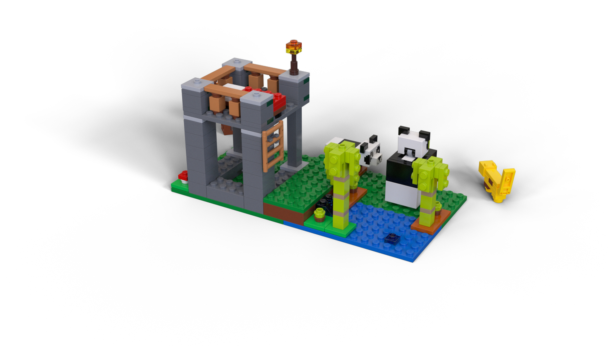 Minecraft Sets Panda Nursery Minecraft Lego The Panda Nursery