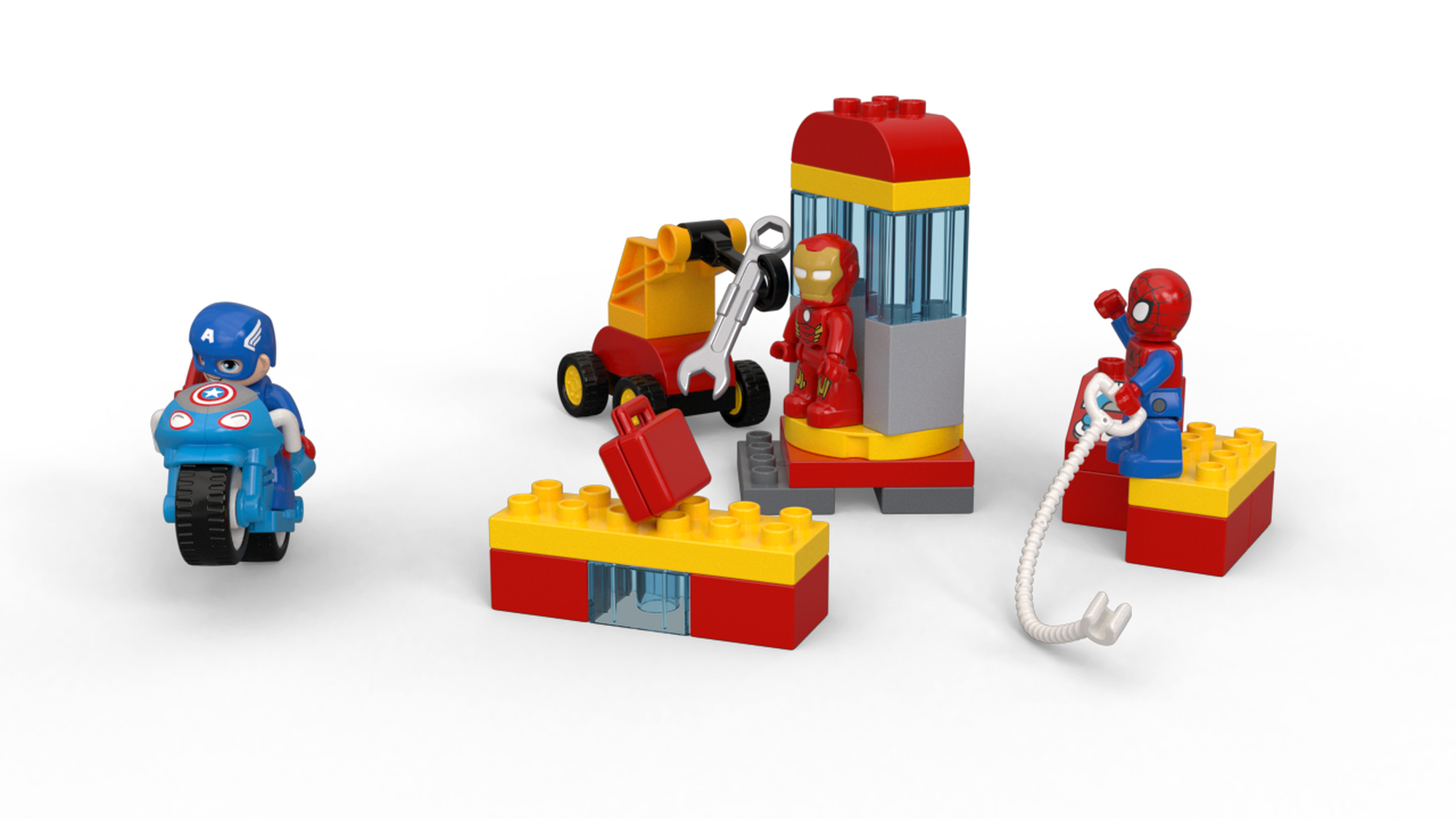 duplo super heroes lab