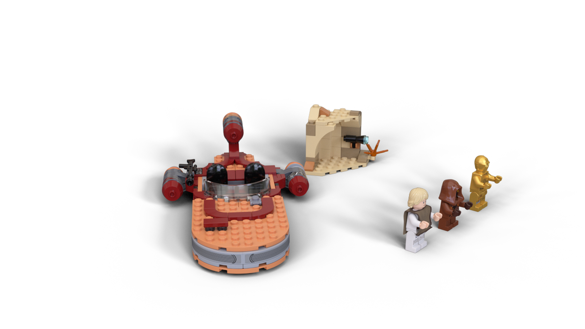 LEGO 75271 Lukes Landspeeder Great Vehicle 5702016617177 LEGO