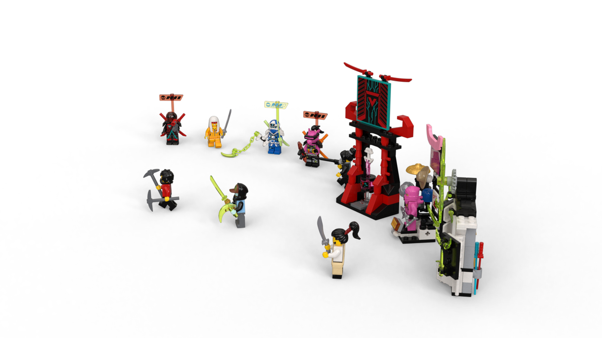 Lego Ninjago 71708 Gamer´s Market Multicolor