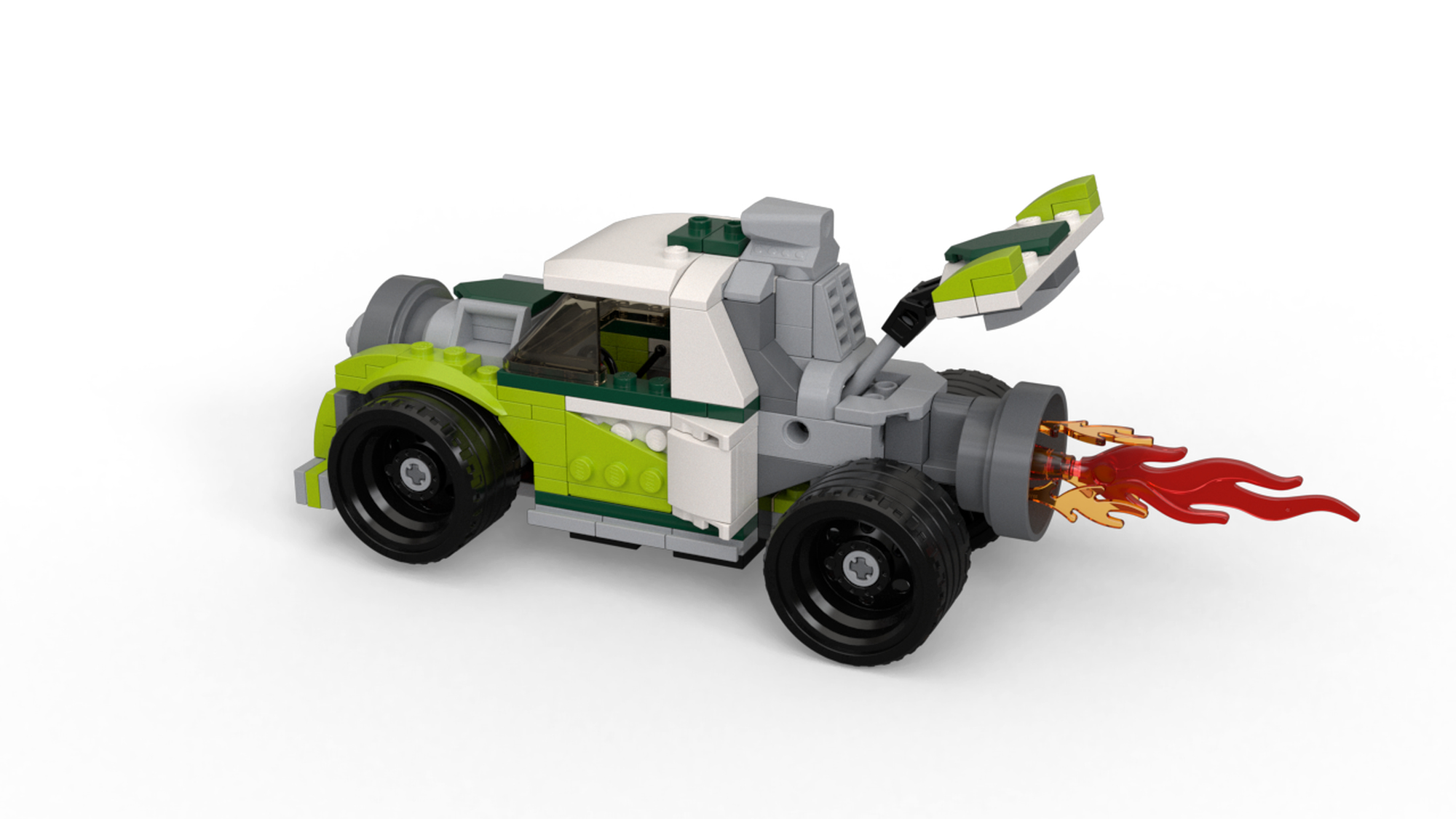 Lego discount rocket truck