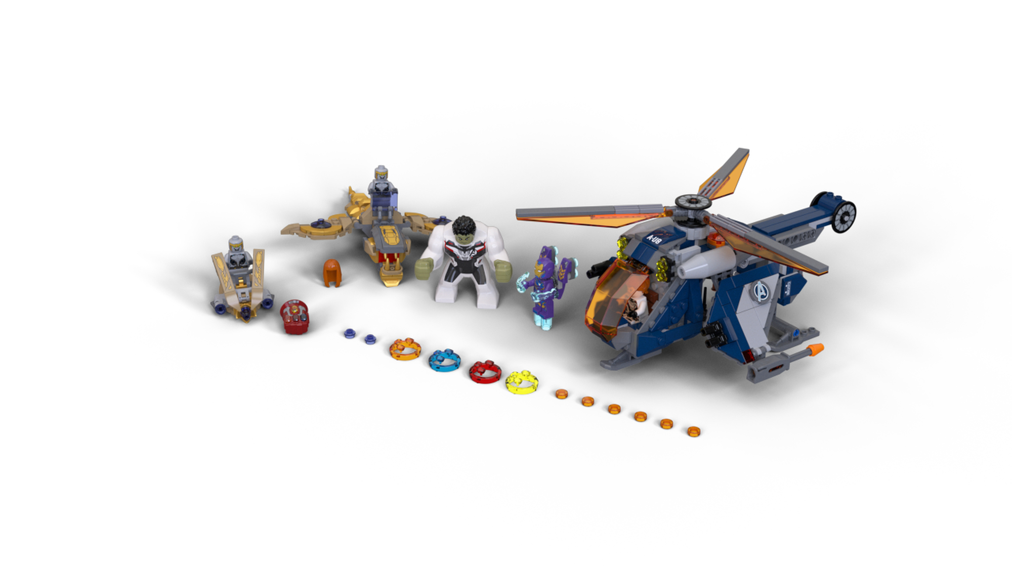 Helicopter New Lego Avengers Sets 2019 LEGO 76144 Hulk Helicopter