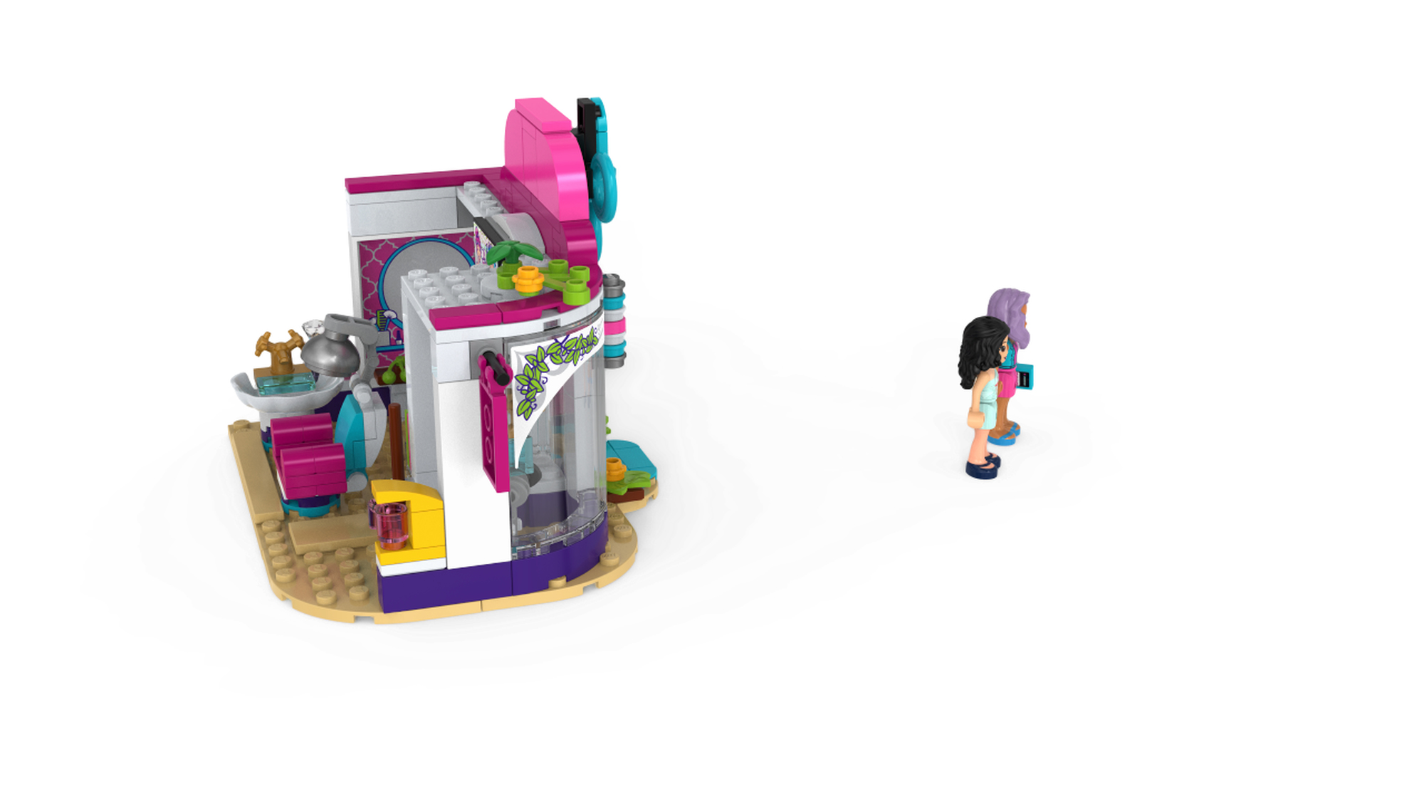 Lego friends salon instructions fashion