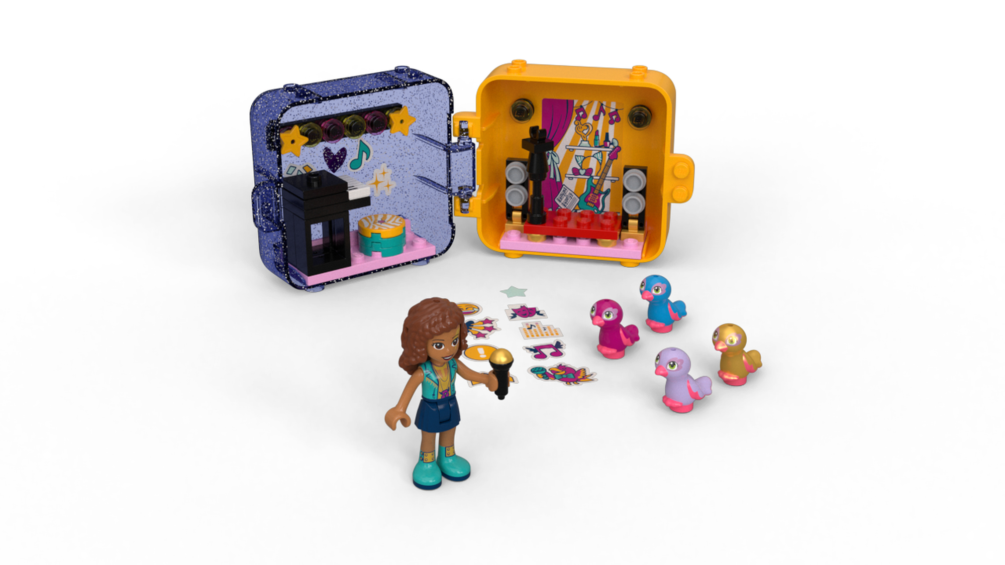 Lego friends andrea online cube