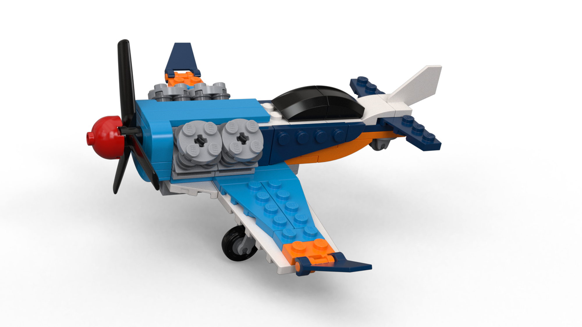 Lego 31099 best sale propeller plane