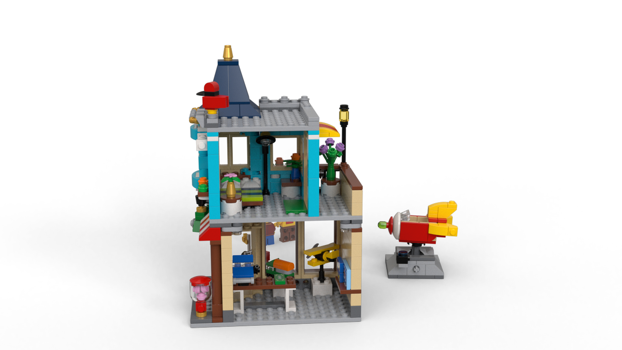 LEGO 31105 Townhouse and Toy Shop 5702016616316 BRICKshop