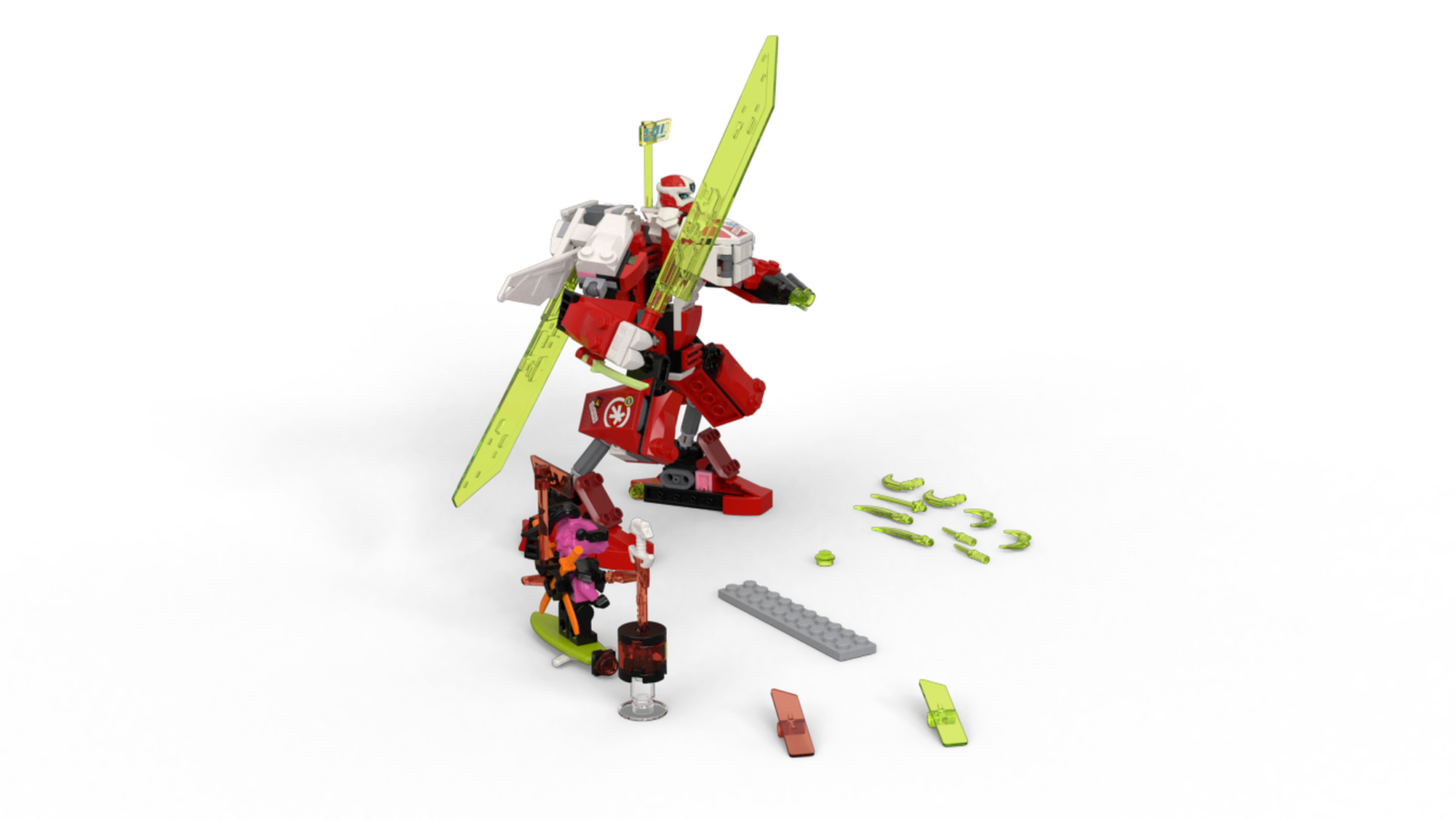 Lego ninjago kai's discount mech jet instructions