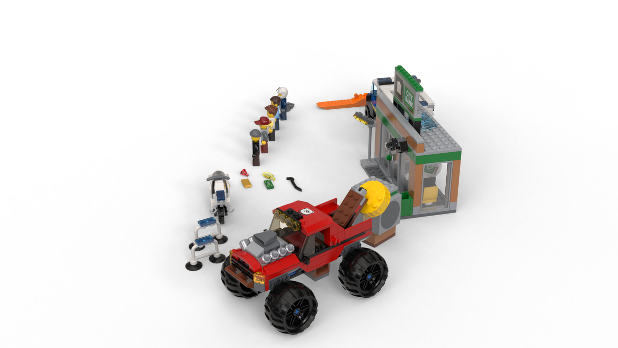 LEGO 60245 Police Monster Truck Heist | 5702016617795 | BRICKshop