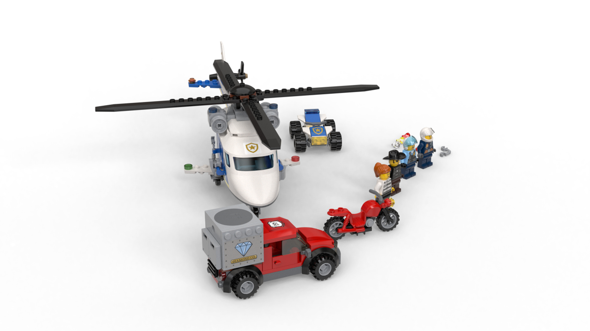 LEGO 60243 Police Helicopter Chase 5702016617771 BRICKshop