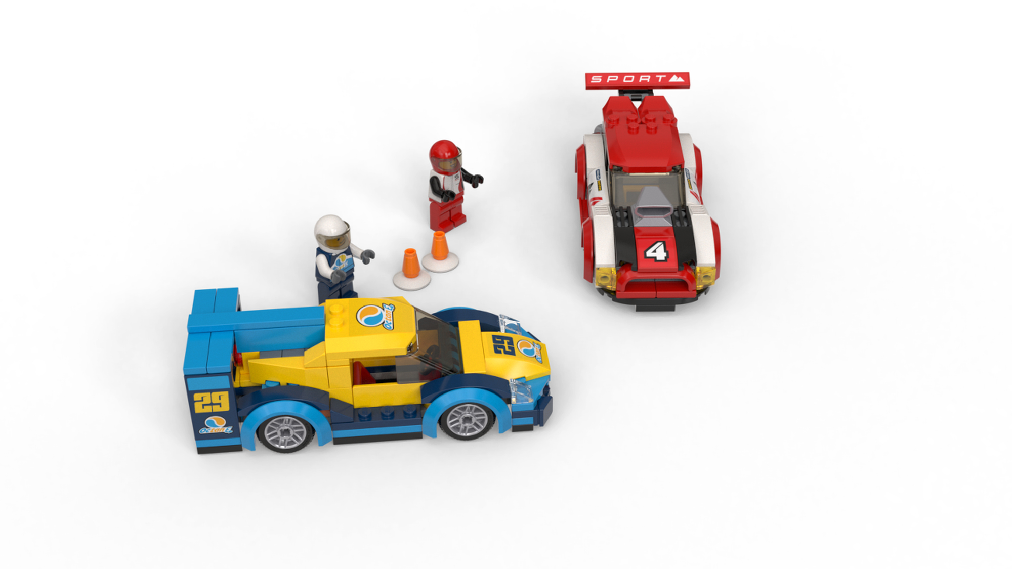 LEGO 60256 Racing Cars 5702016617900 BRICKshop LEGO en DUPLO