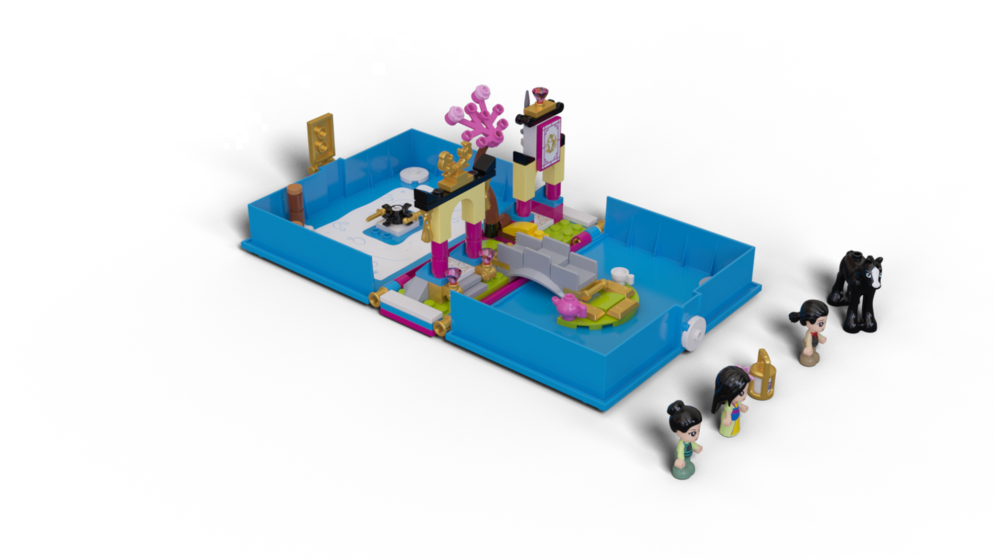New 2020 LEGO Disney Mulan’s Storybook Adventures 43174 Creative Building Kit 124 Pieces 