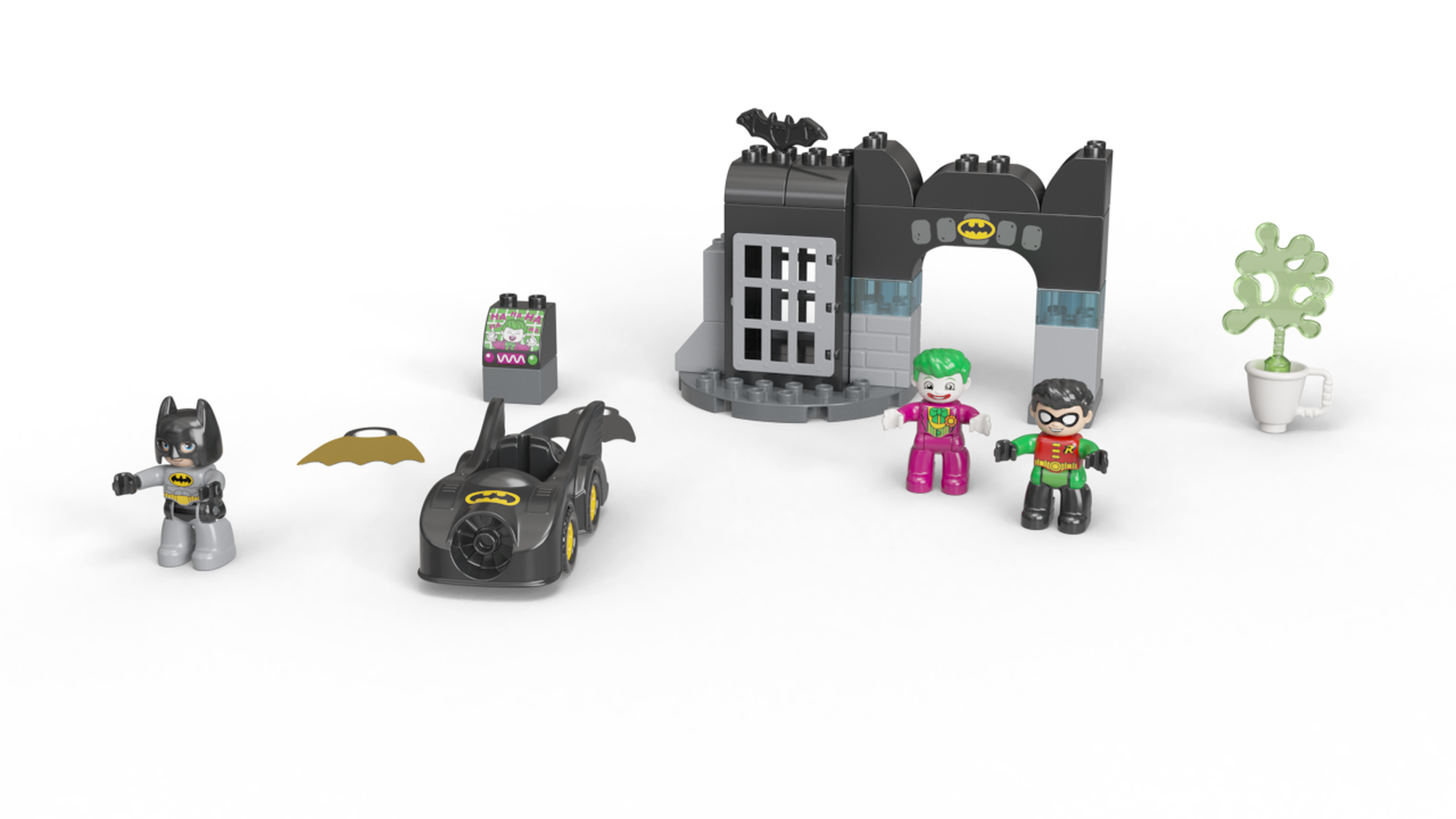 LEGO DUPLO Batman Batcave 10919 Action Figure Building Toy for Toddlers (33  Pieces) 