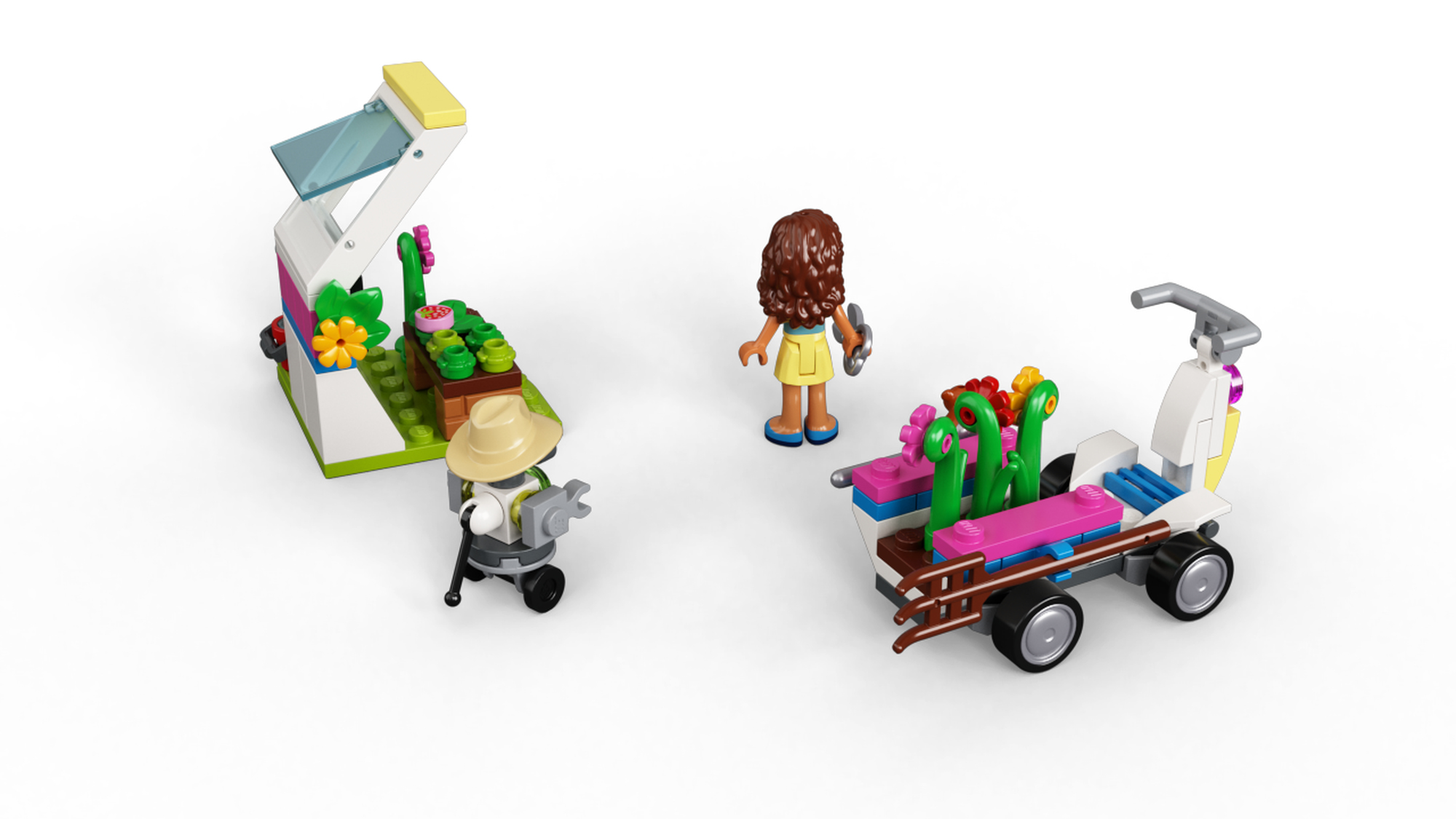 Lego friends flower online garden