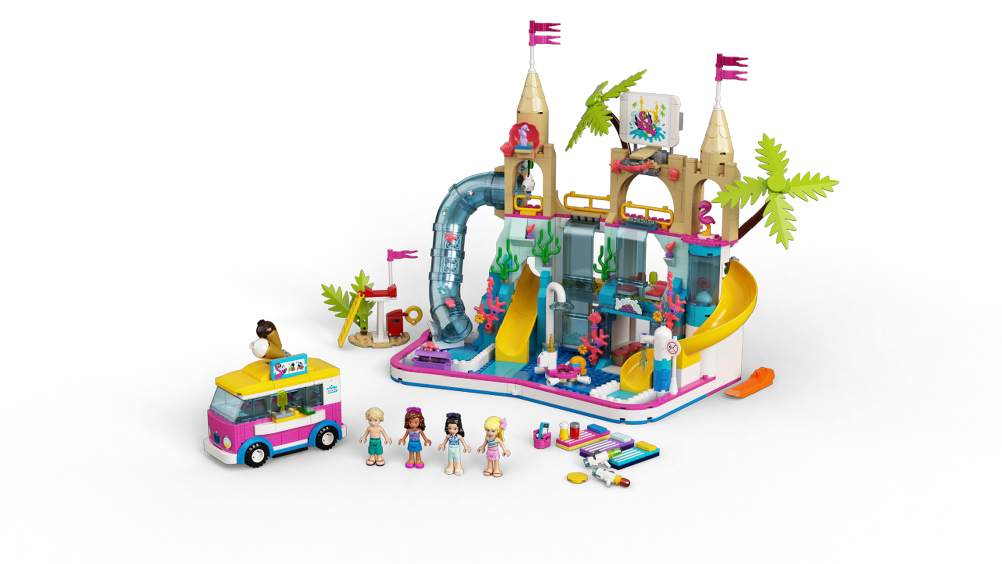 Lego Sets Lego Friends Water Park Instructions Friends Summer Lego