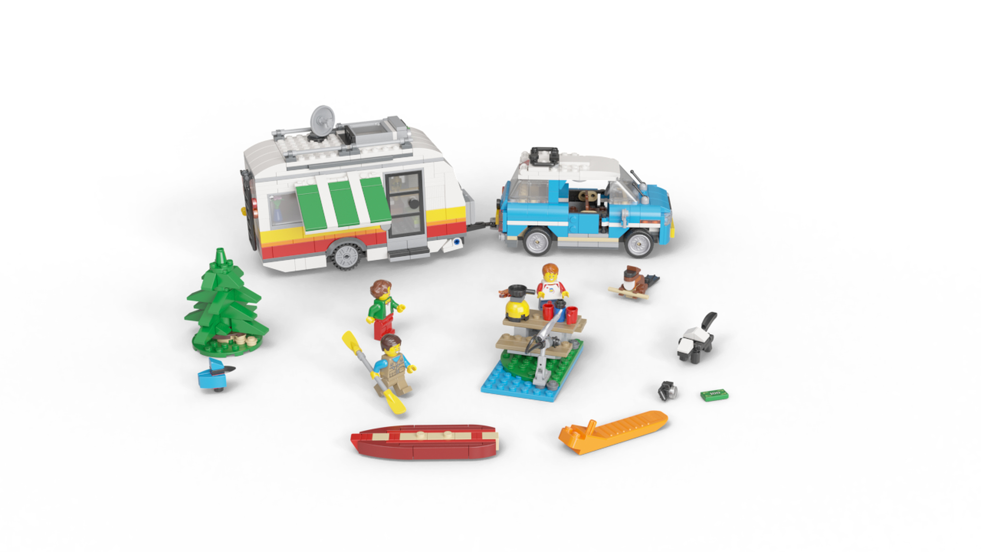 Lego Toy Lego Creator 31108 Family Camper Van LEGO 31108 Holiday