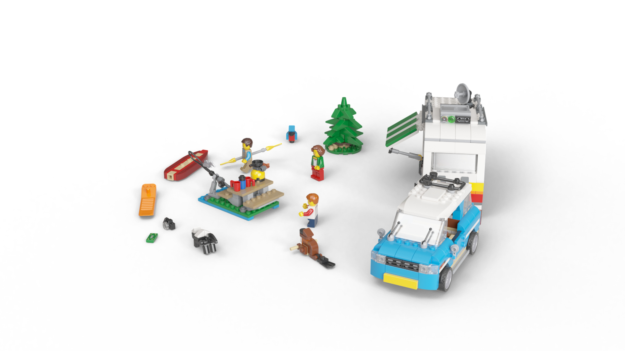 Lego City Lego Creator Family Holiday LEGO 31108 Holiday Caravan