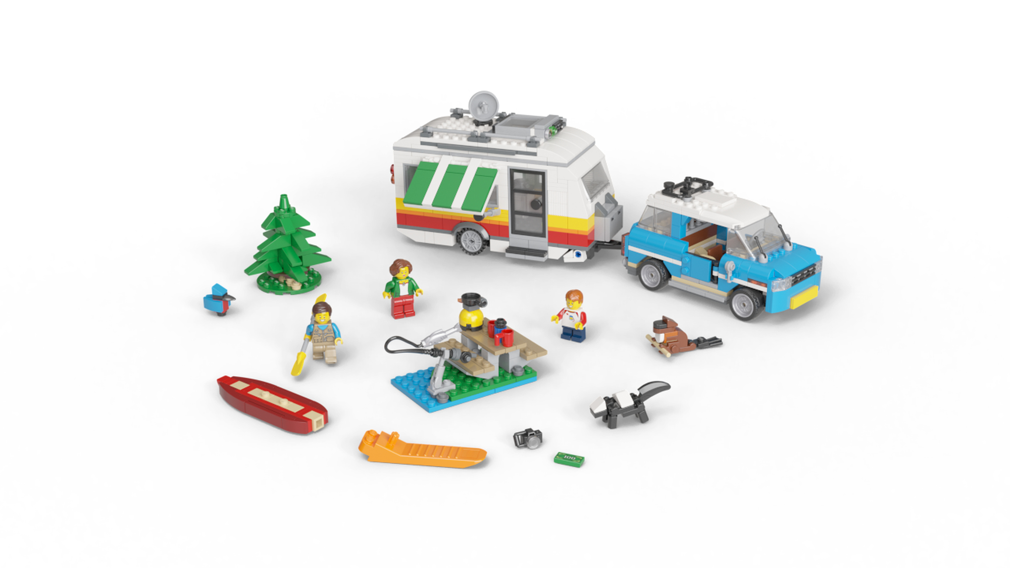 Camper Trailer Lego Caravan 31108 LEGO 31108 Creator Caravan
