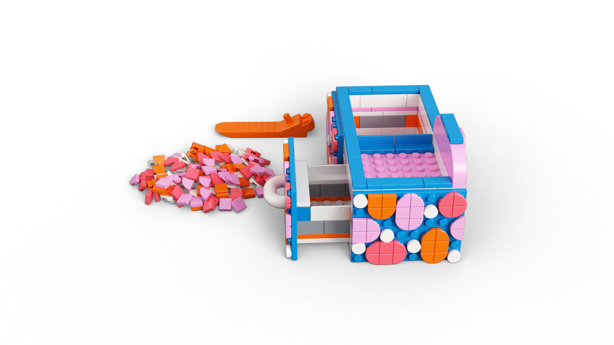 Lego dots discount desk organizer instructions