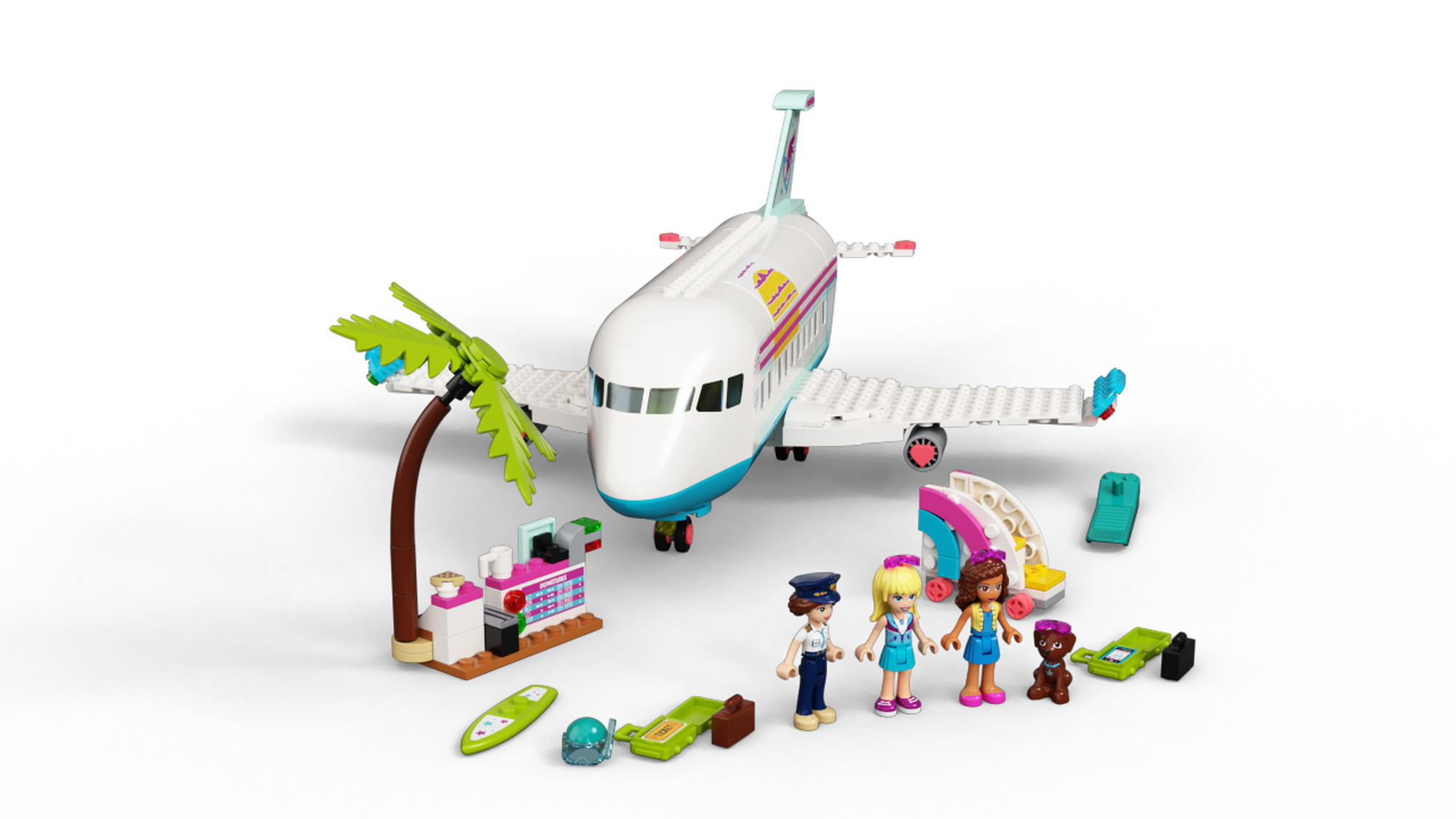 Lego friends airplane on sale