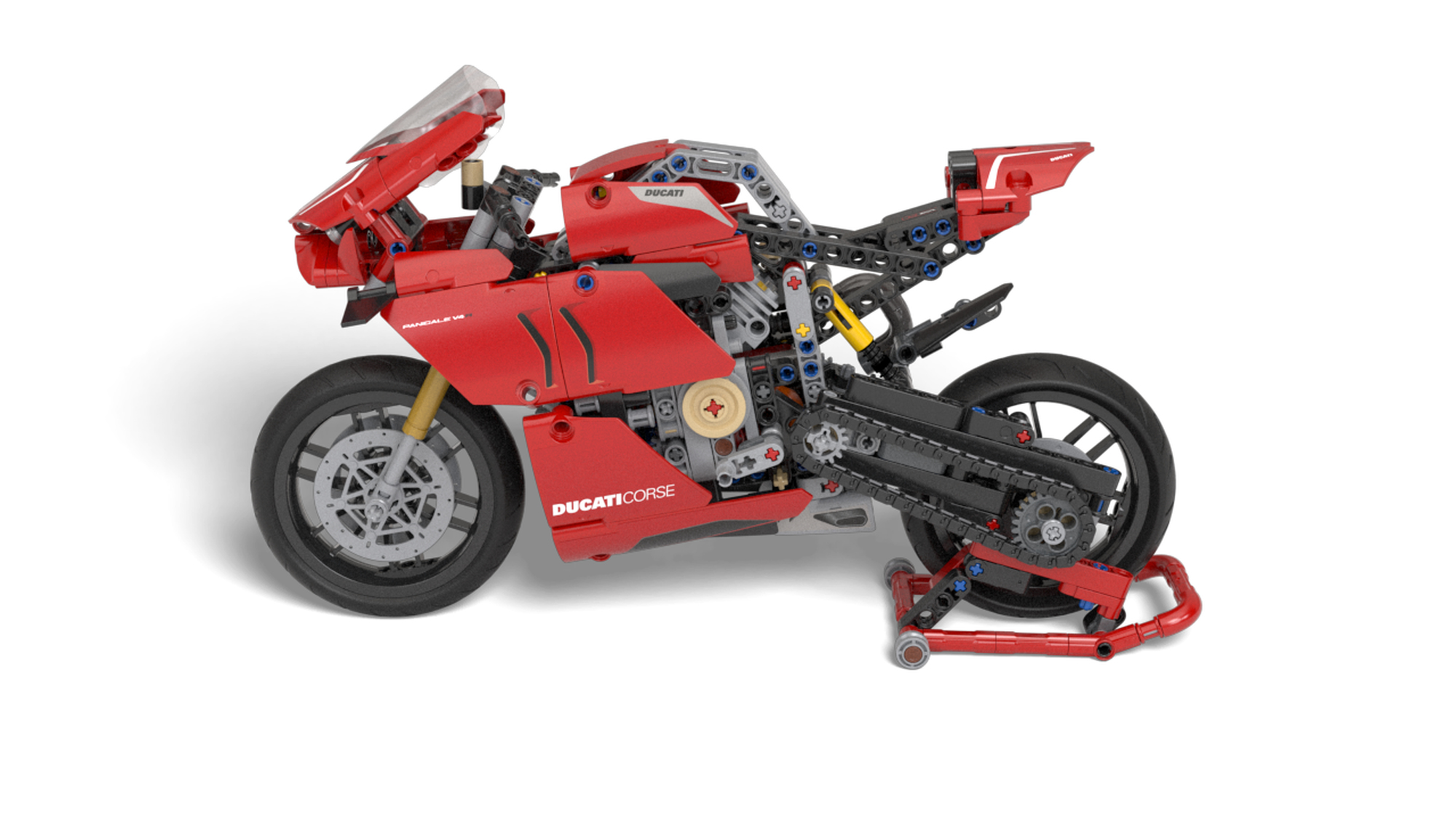 Motorcycle Panigale V4r Lego Ducati Stickers LEGO 42107 Ducati