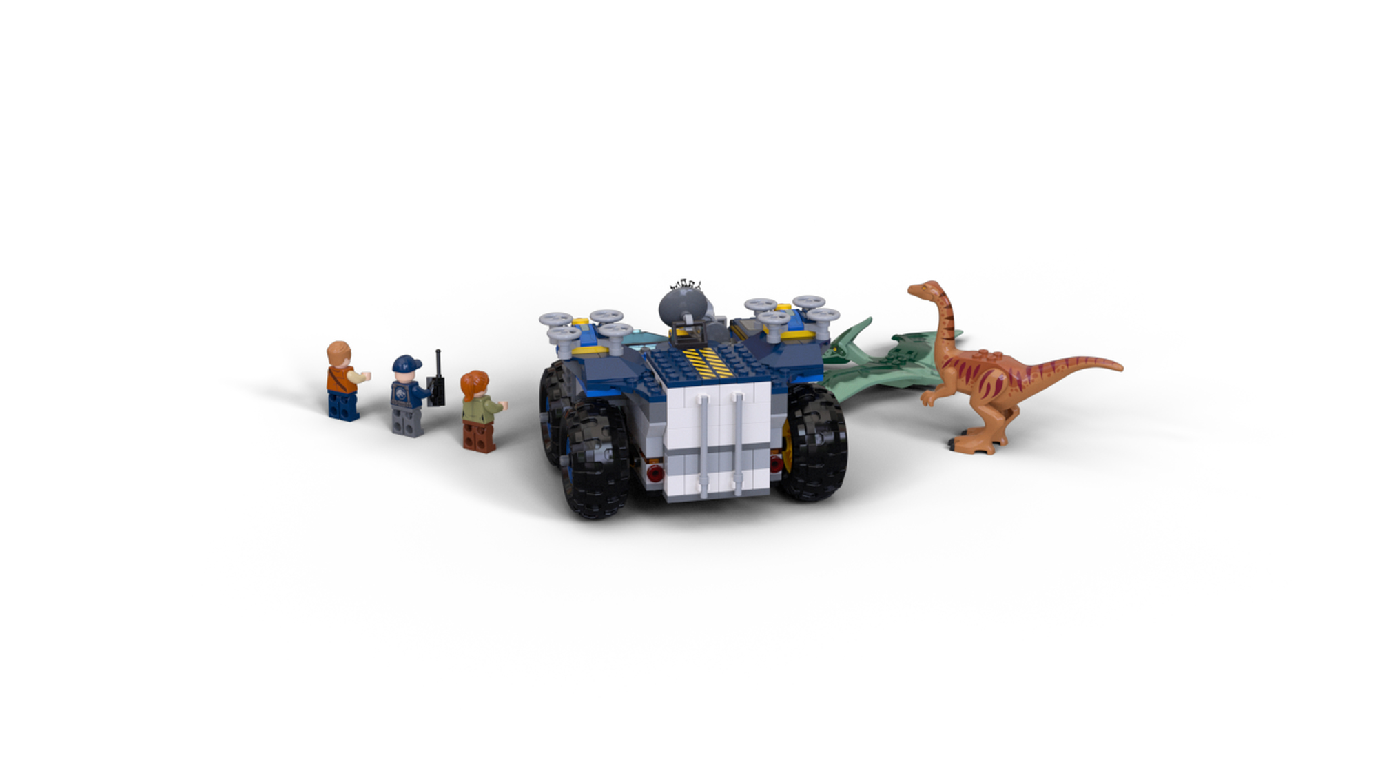  LEGO Jurassic World Gallimimus and Pteranodon Breakout 75940,  Dinosaur Building Kit for Kids, Featuring Owen Grady, Claire Dearing and  ACU Trooper Minifigures for Creative Play (391 Pieces) : Toys & Games