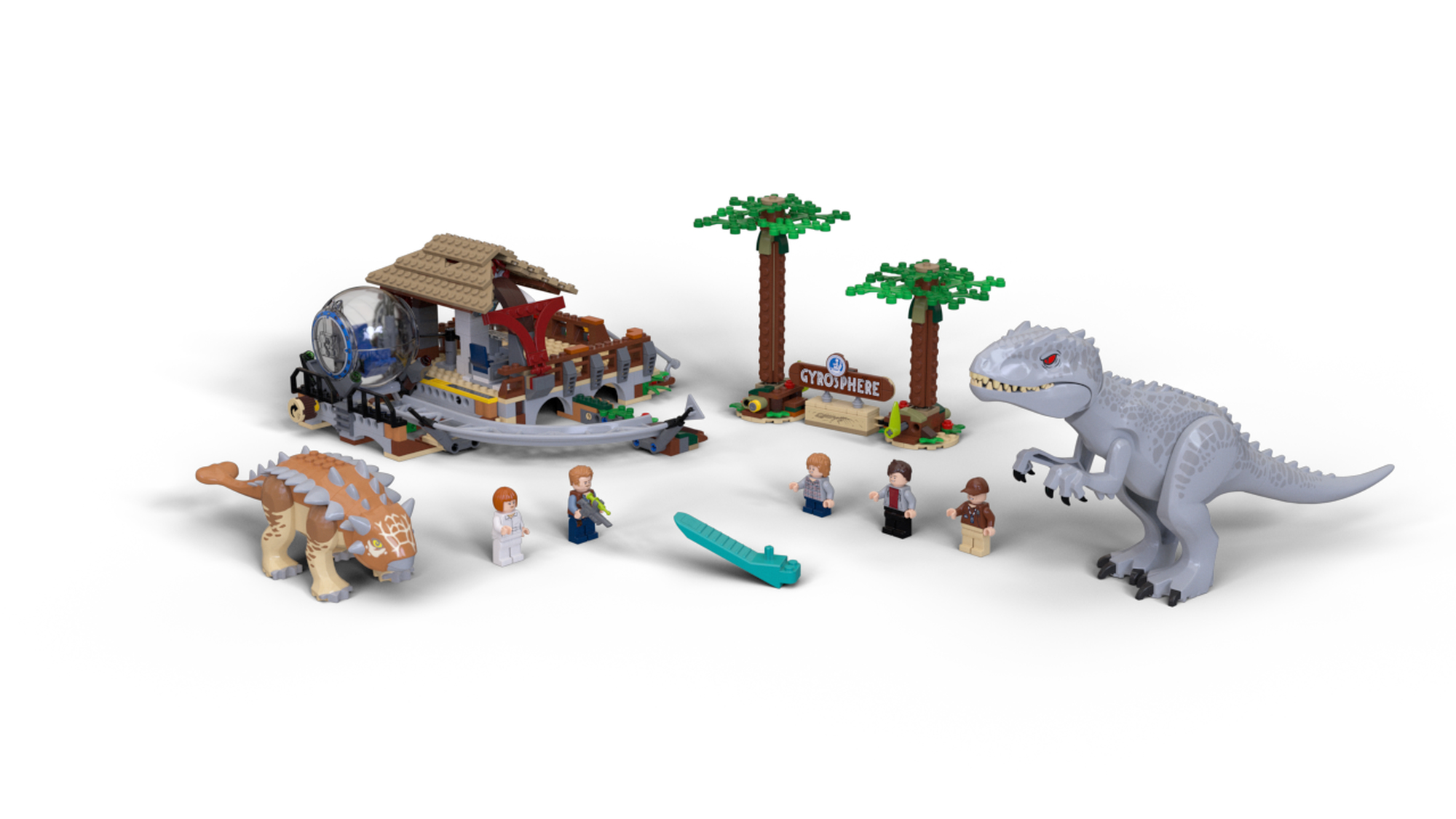 Lego Jurassic World Indominus Rex vs Ankylosaurus — Cullen's