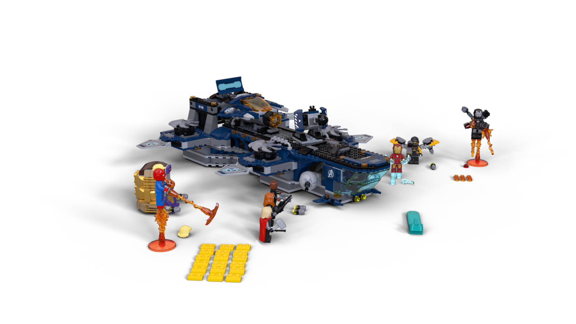 lego 76153 marvel avengers helicarrier