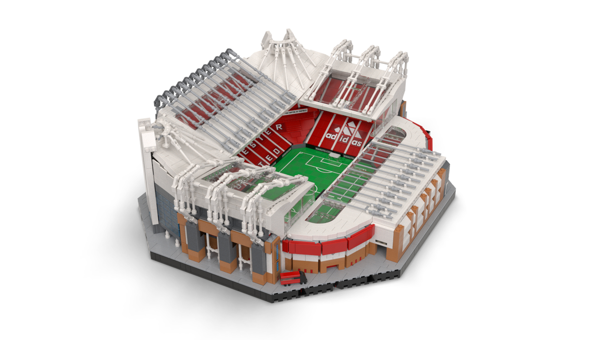 Alex Ferguson Man Utd Lego Stadium Lego Football Stadium