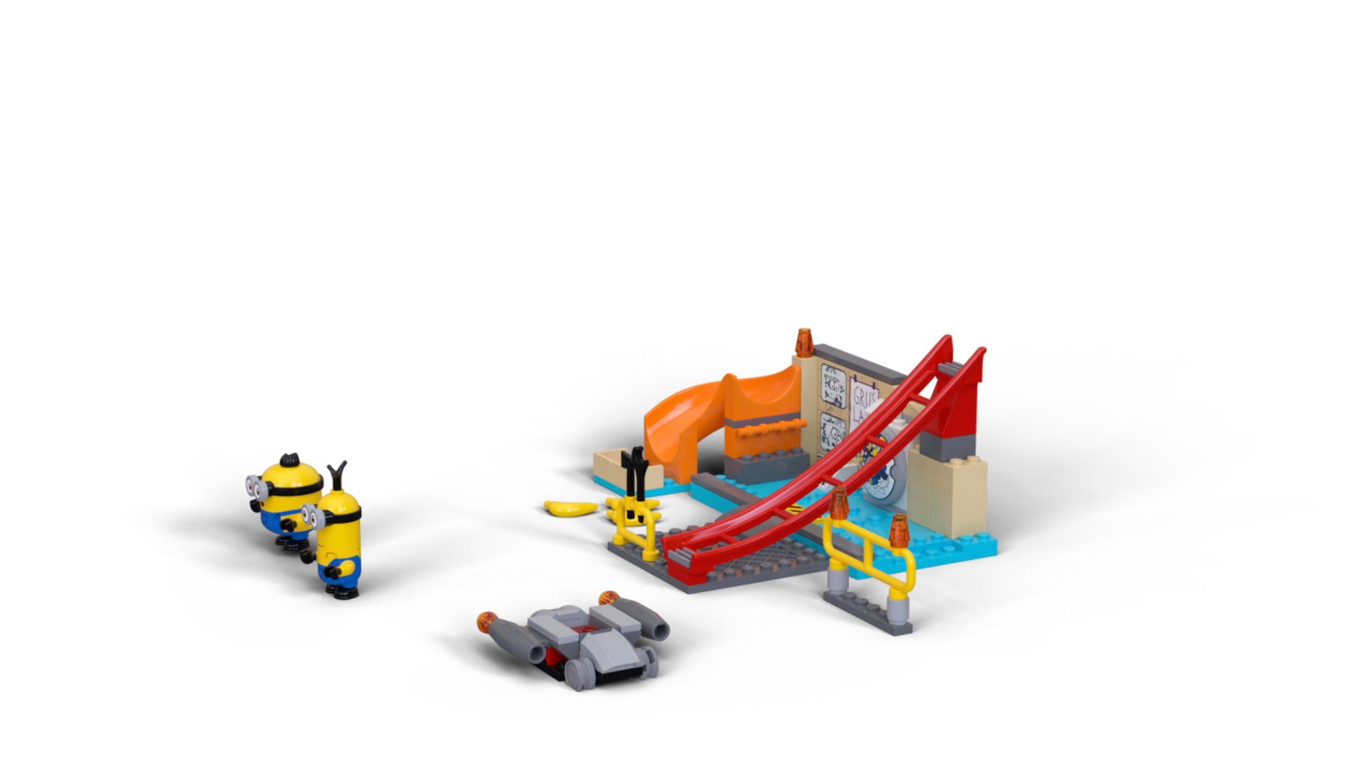 Lego 75546 minions dans le laboratoire de gru avec les figurines d'otto et  kevin pour filles et garçons de 4 ans et plus - La Poste