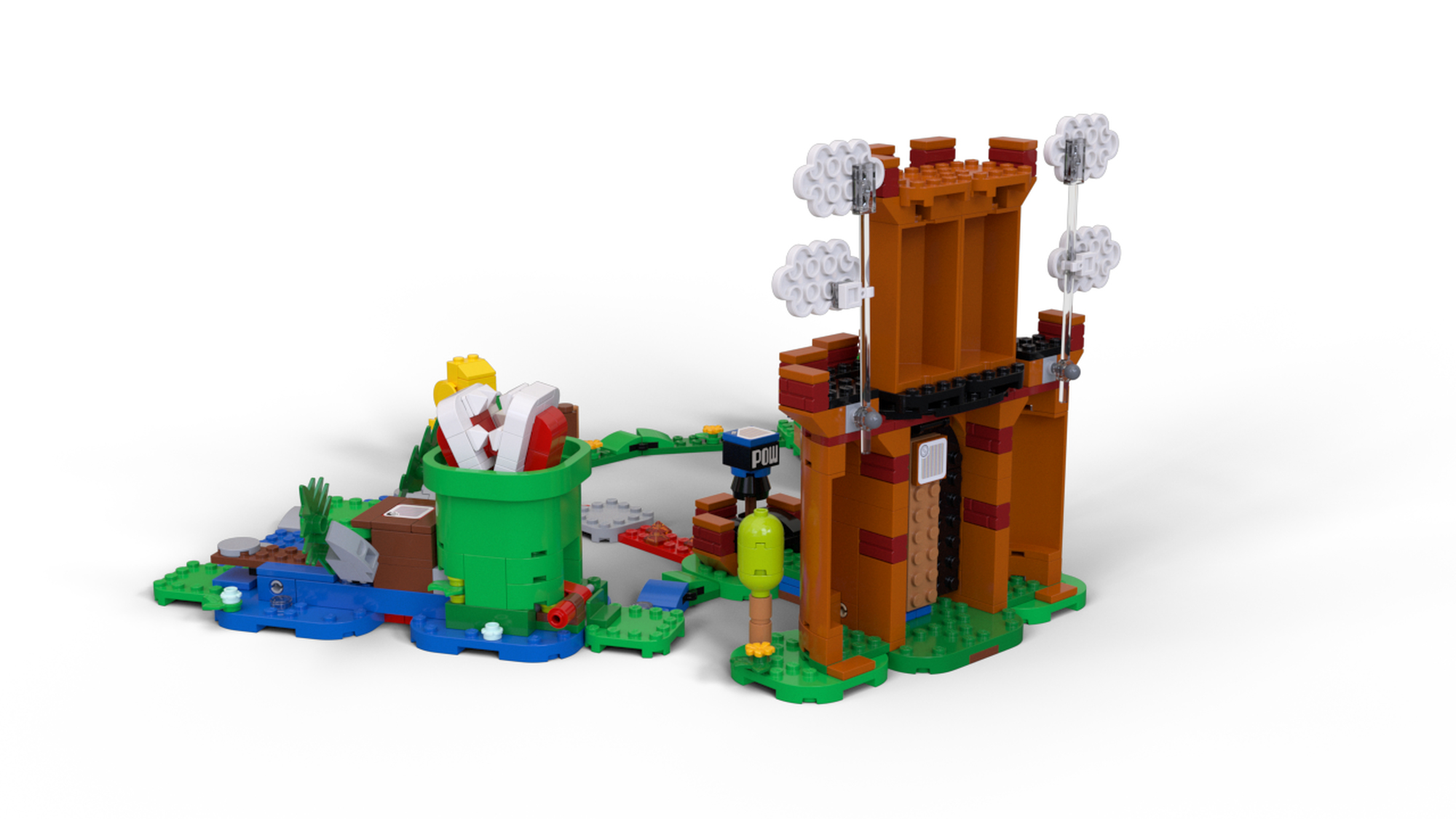 Lego Super Mario 71362 Guarded Fortress Expansion Set Multicolor