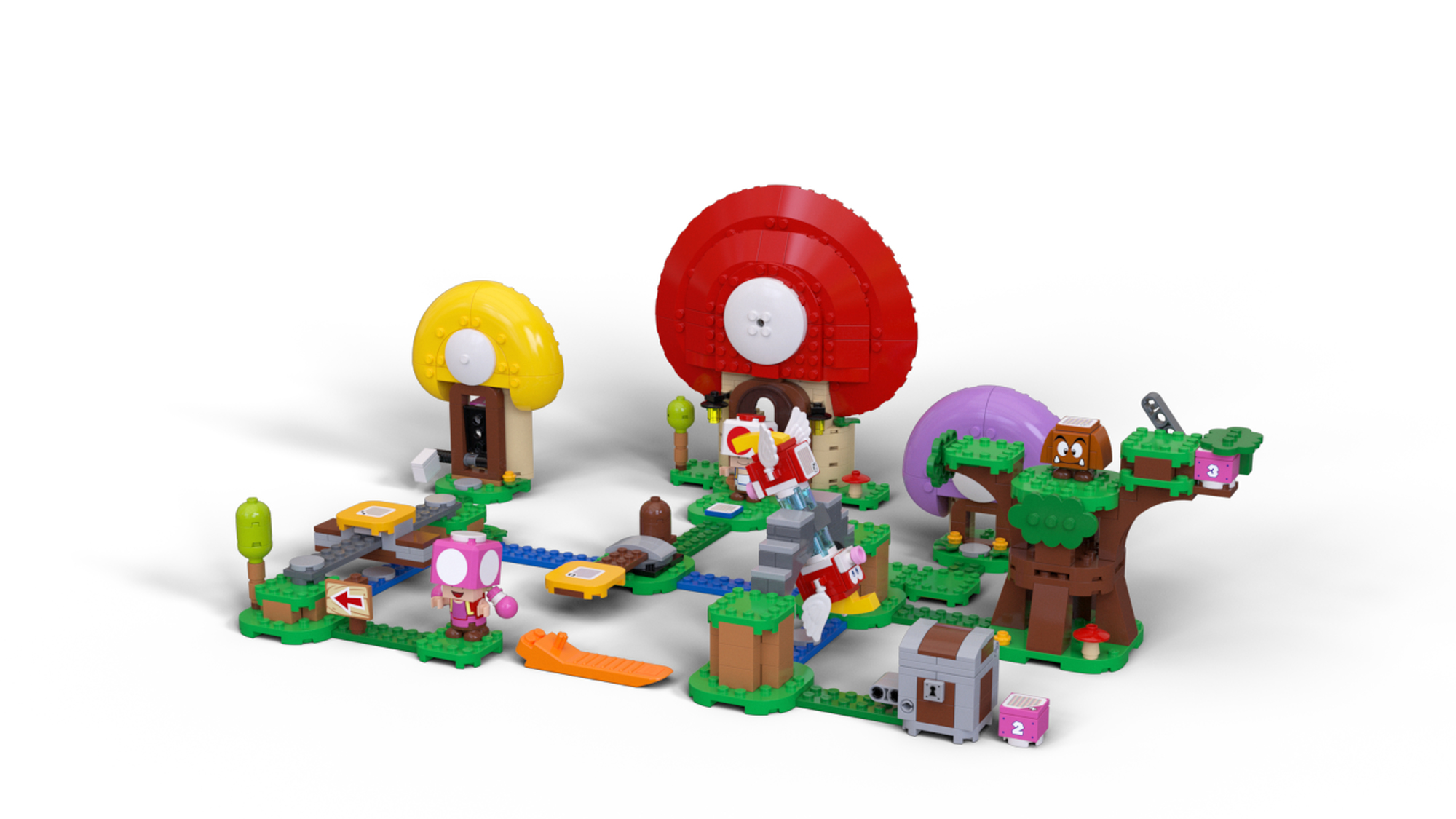 Lego mario toad online village