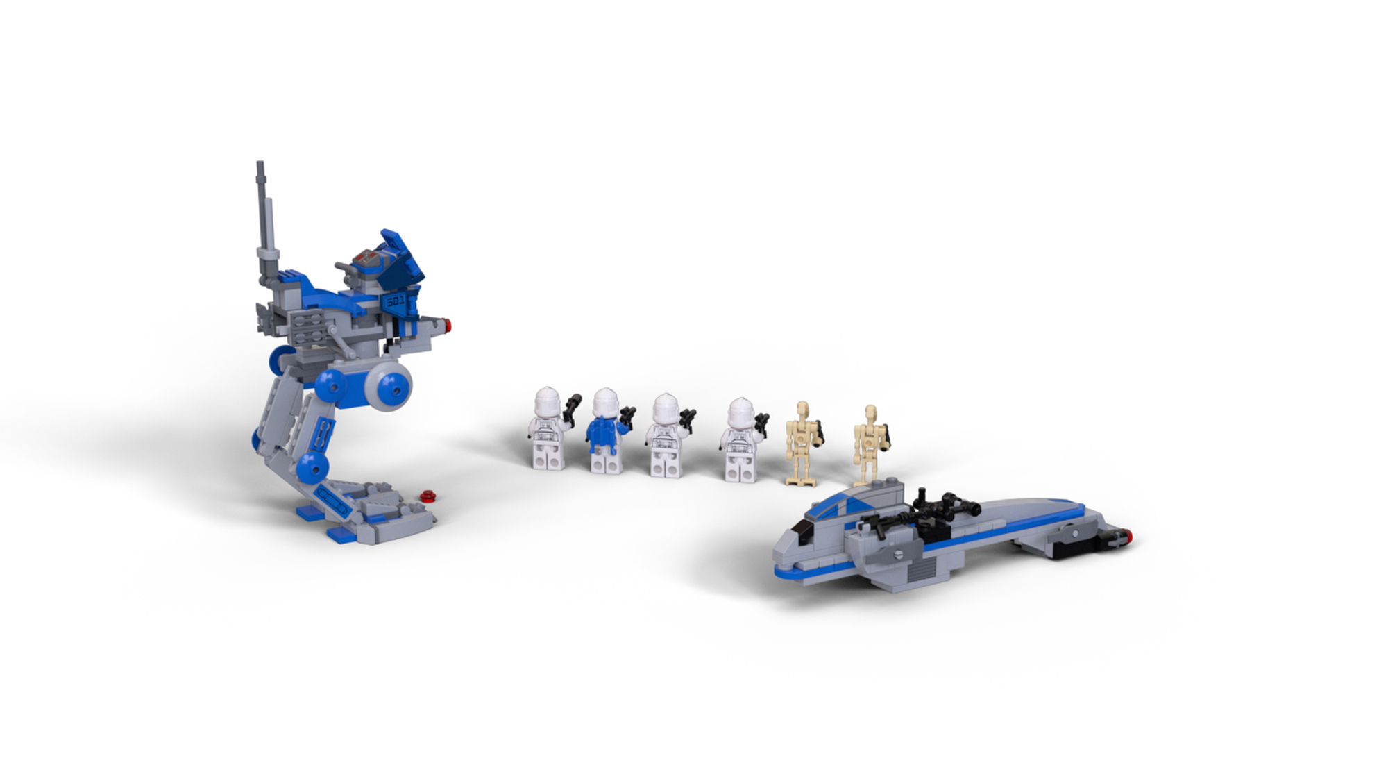 Battle Pack Lego Leaks Star Wars LEGO 75280 501st Legion Clone
