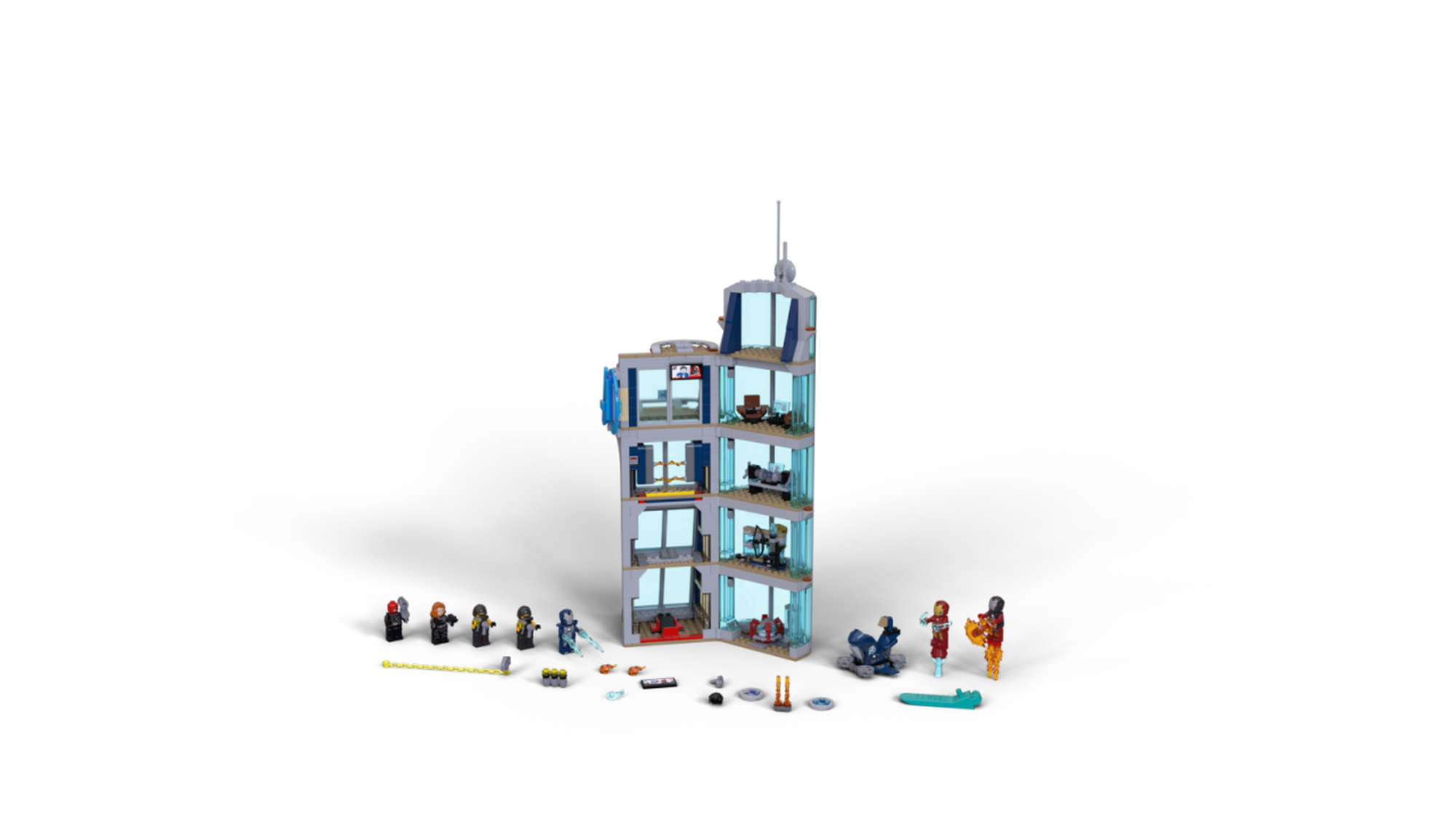 LEGO Marvel Avengers: Avengers Tower Battle 76166 LEGO Set (687 Pieces)