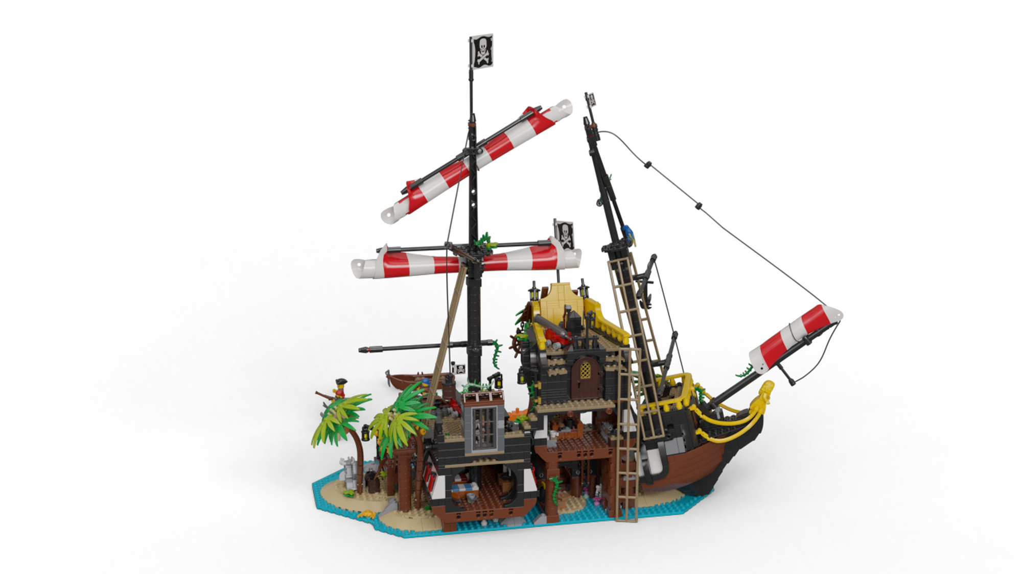 Lego Barracuda Lego Ideas Pirate Ship LEGO 21322 Pirates Of
