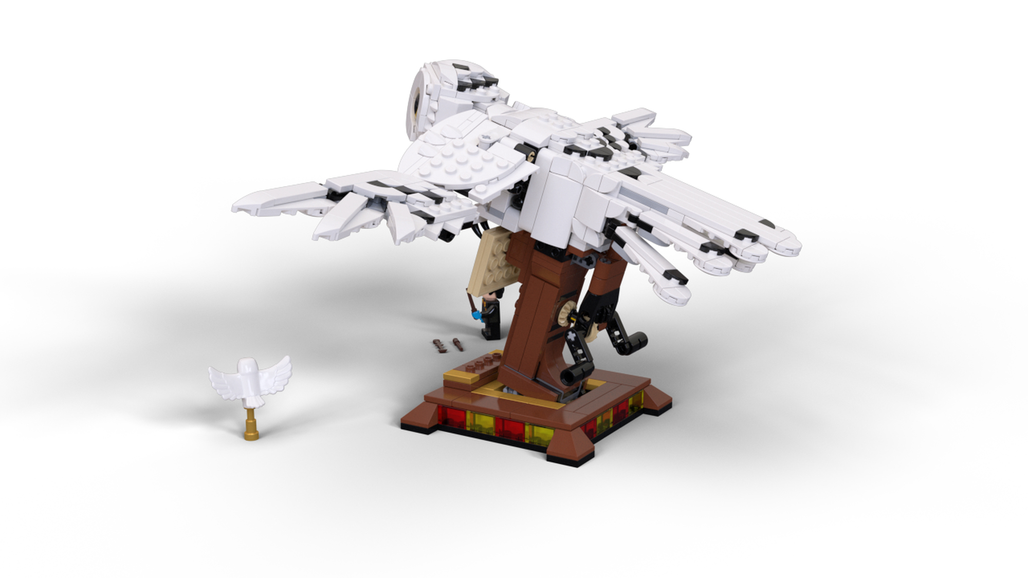 Lego Harry Potter Coruja Hedwig 630 Peças Ref. 75979 Acesse nosso site para  comprar: www.mandiali.com.br, By Mandiali e-Shop