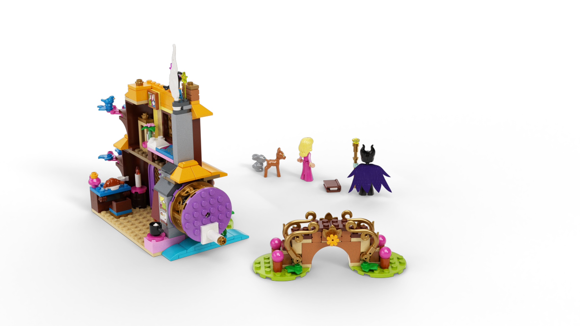 Lego Figures Lego Disney Princess Aurora's Forest Cottage