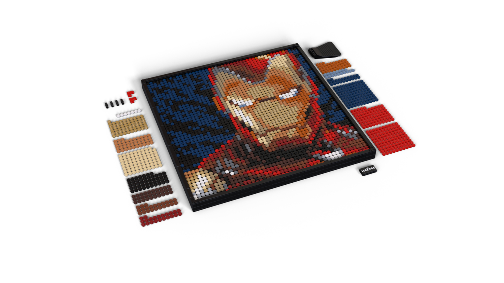 Iron man best sale lego puzzle