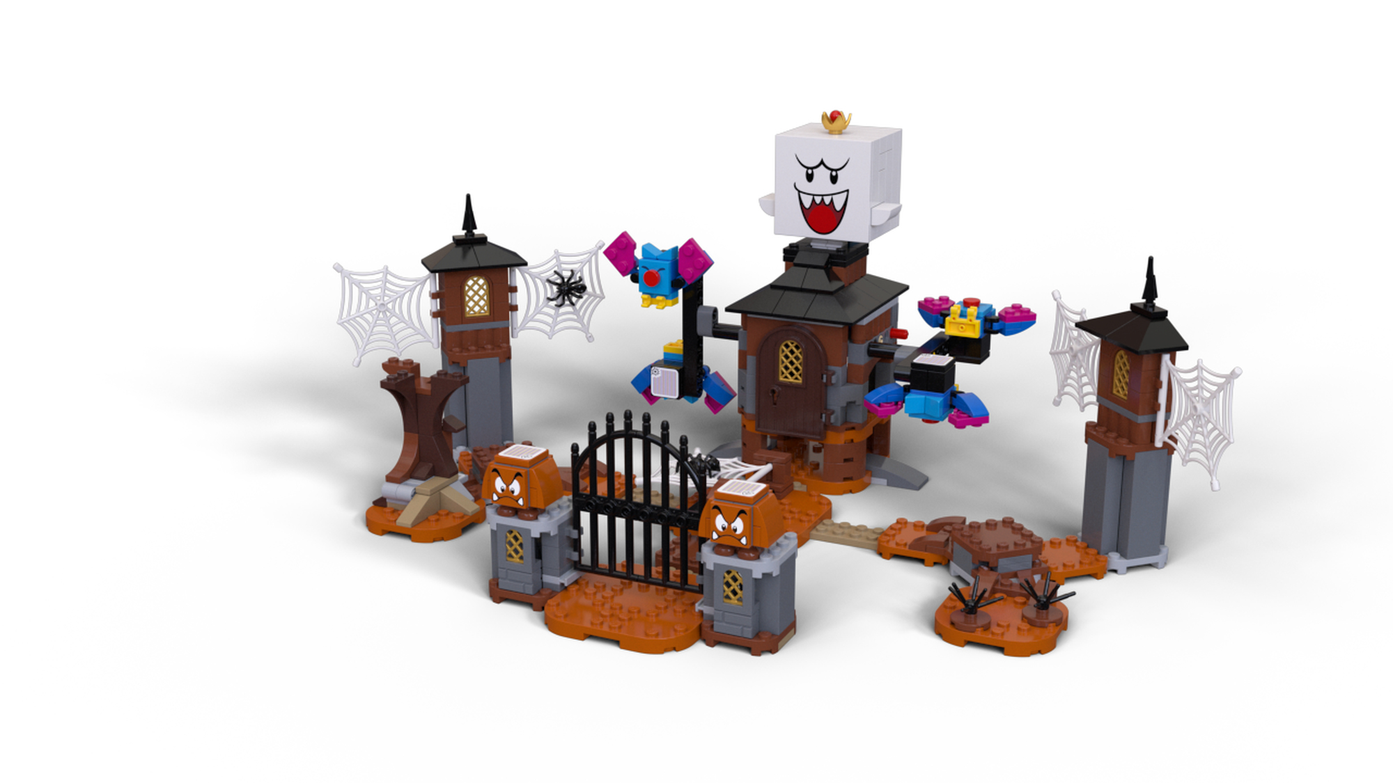 Lego super mario online king boo