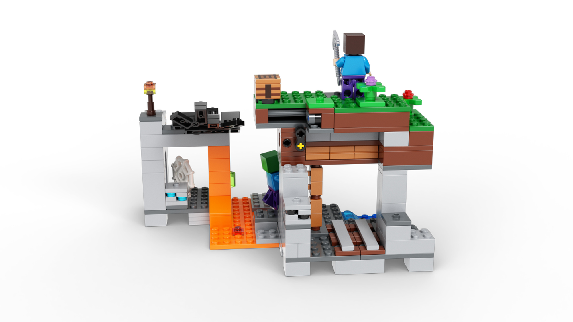 Lego minecraft abandoned online mineshaft